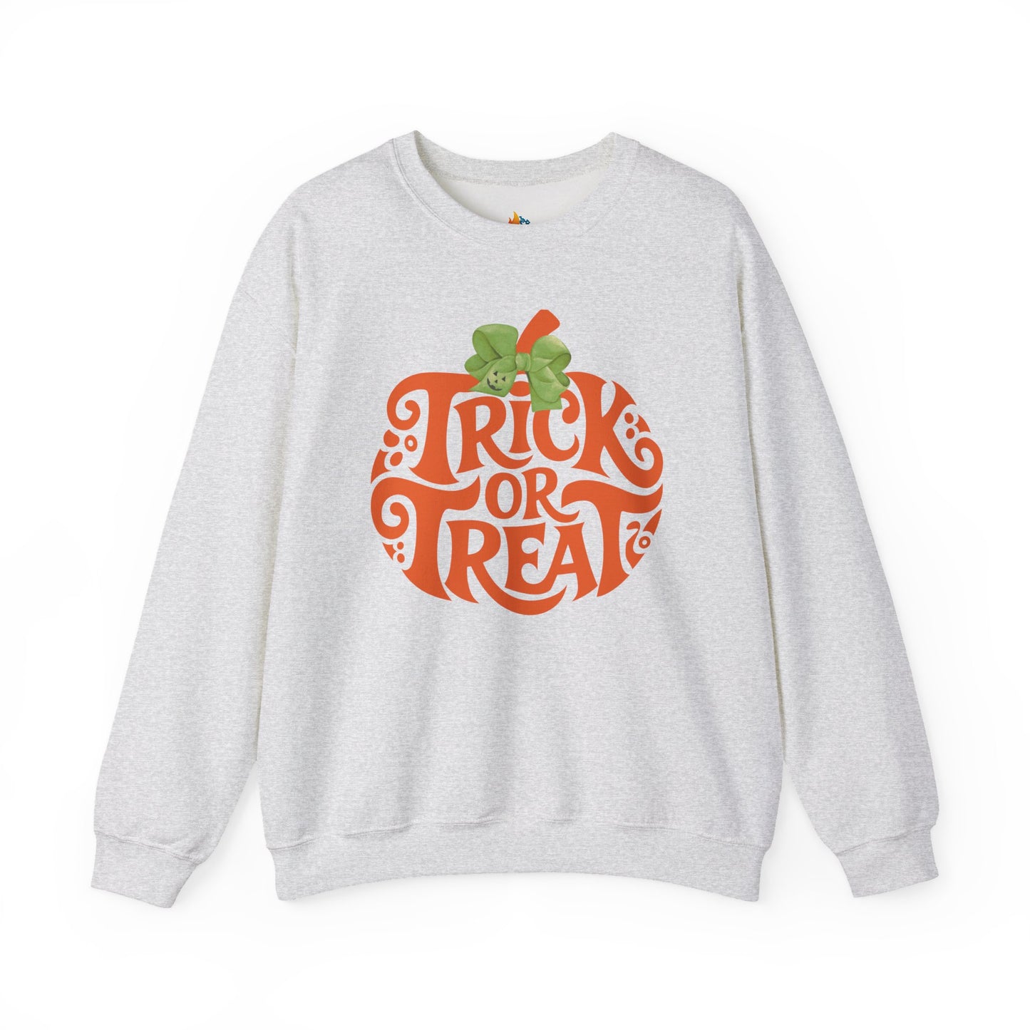 Trick or Treat Halloween Sweatshirt, Unisex Crewneck, Funny Halloween Apparel, Spooky Season Outfit, Cozy Fall Gift, Spooky Cute, Retro Halloween Gift