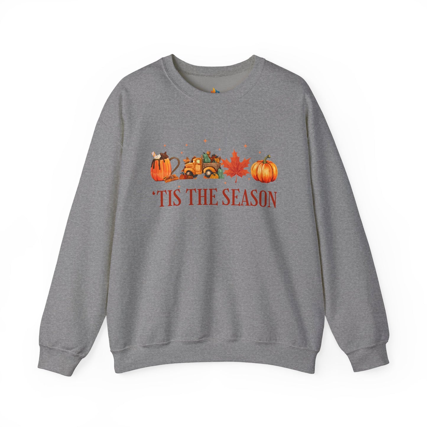 Fall Season Sweatshirt, Unisex Crewneck, Funny Fall Apparel, Cozy Fall Gift