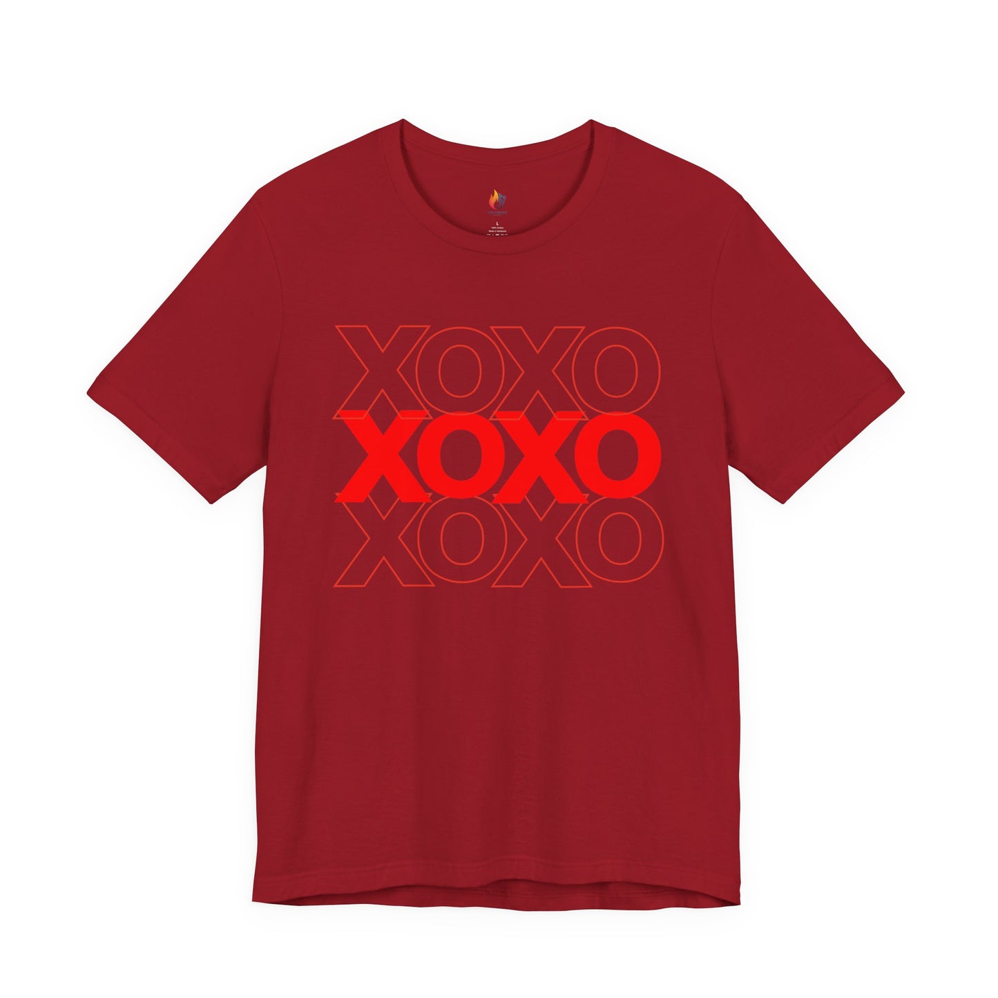 XOXO T-Shirt, Valentine’s Day T-shirt, Cute Valentine Shirt, Love Graphic Tee, Unisex Valentine Outfit, Gift for Him or Her, Romantic Holiday Tee