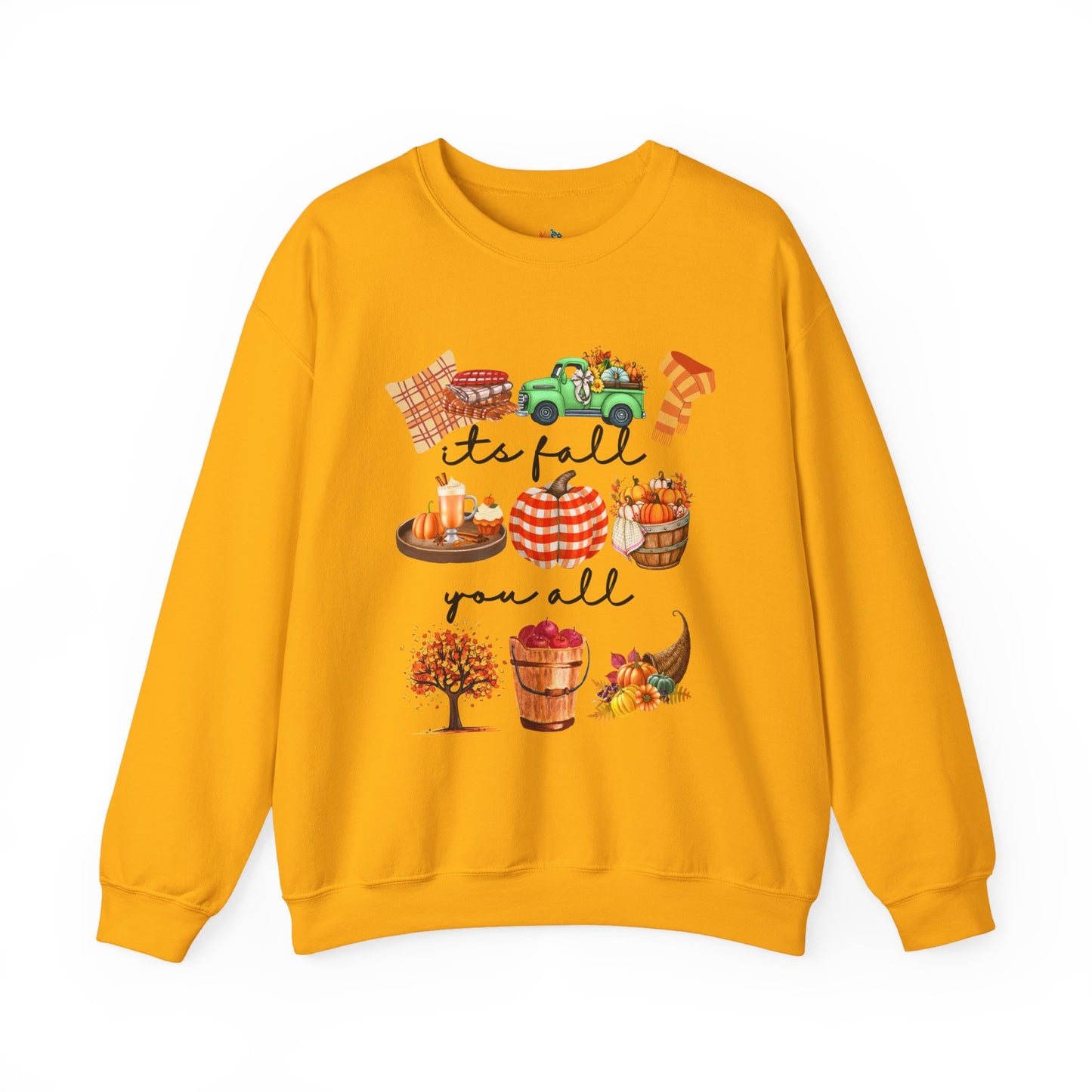 Its Fall Y'all Sweatshirt, Unisex Crewneck, Funny Fall Apparel, Cozy Fall Gift