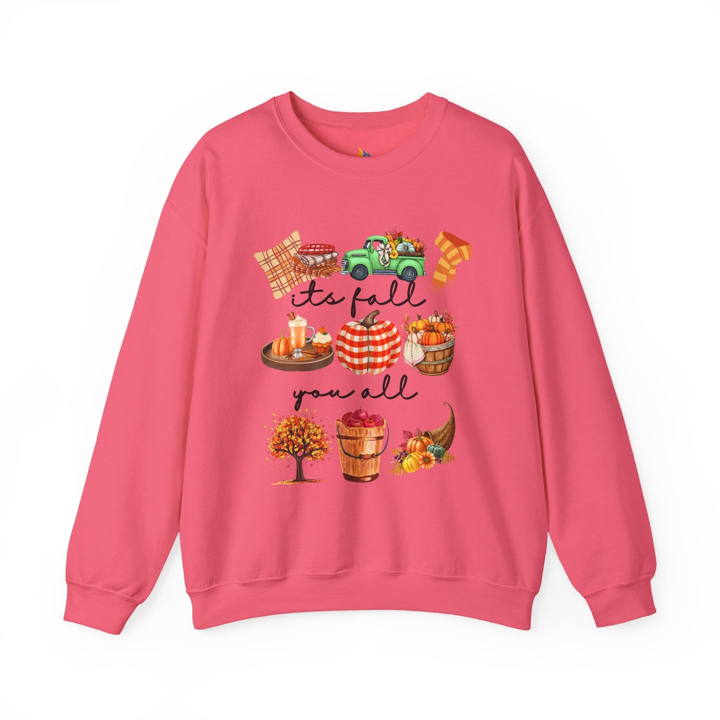 Its Fall Y'all Sweatshirt, Unisex Crewneck, Funny Fall Apparel, Cozy Fall Gift