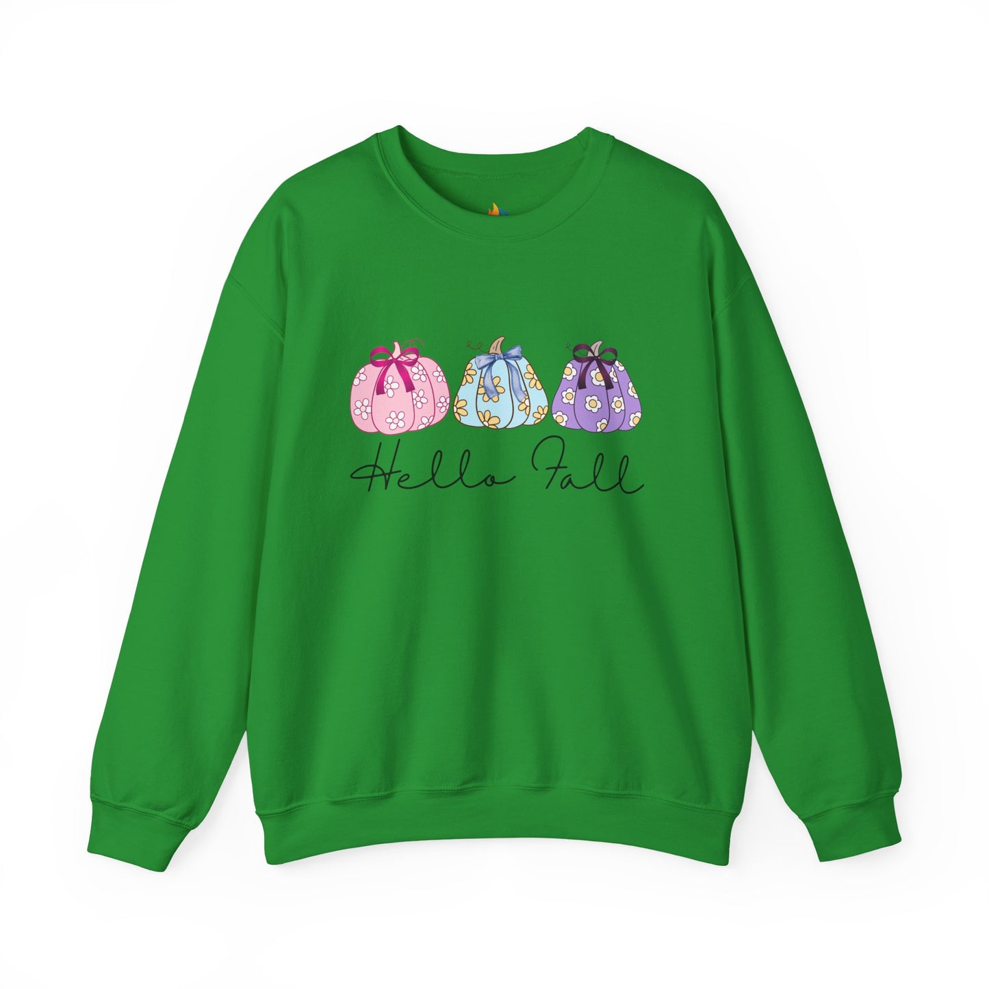 Hello Fall Sweatshirt, Unisex Crewneck, Fall Season Outfit, Cozy Fall Gift