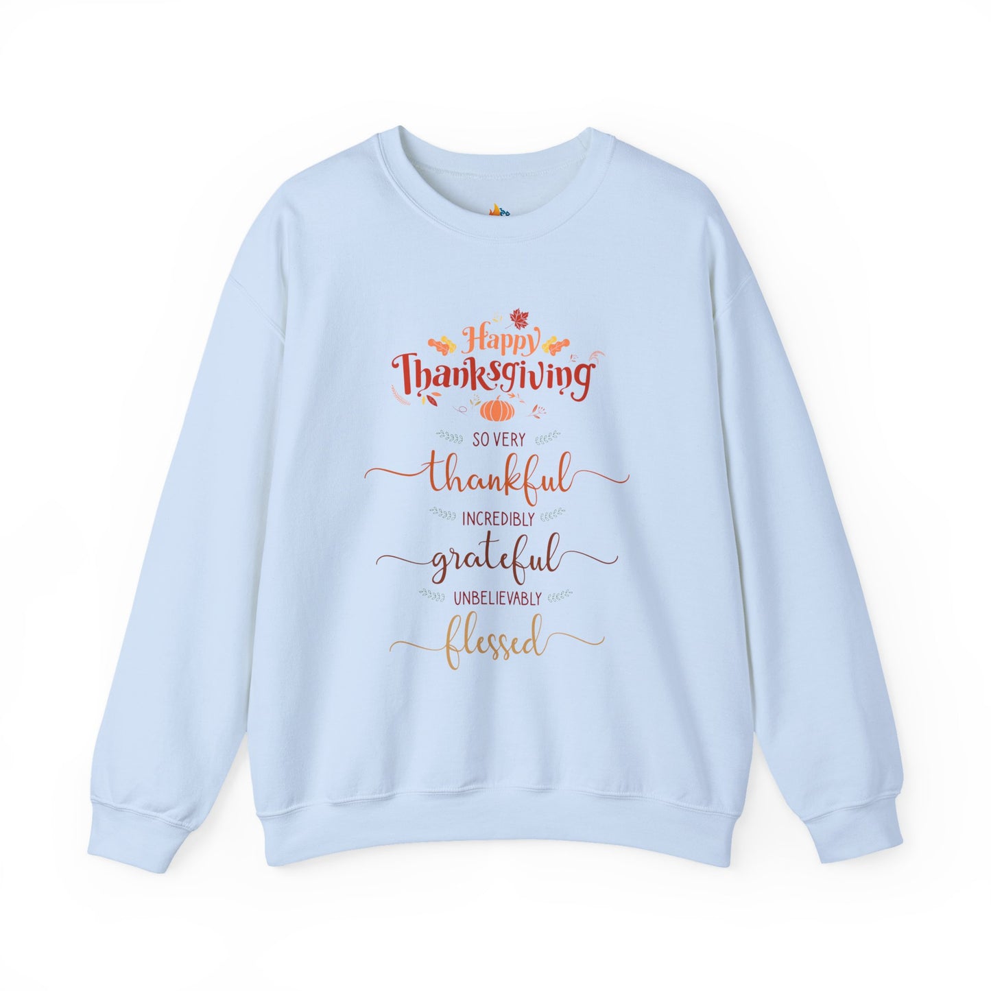 Happy Thanksgiving Sweatshirt, Unisex Crewneck, Fall Season Outfit, Cozy Fall Gift