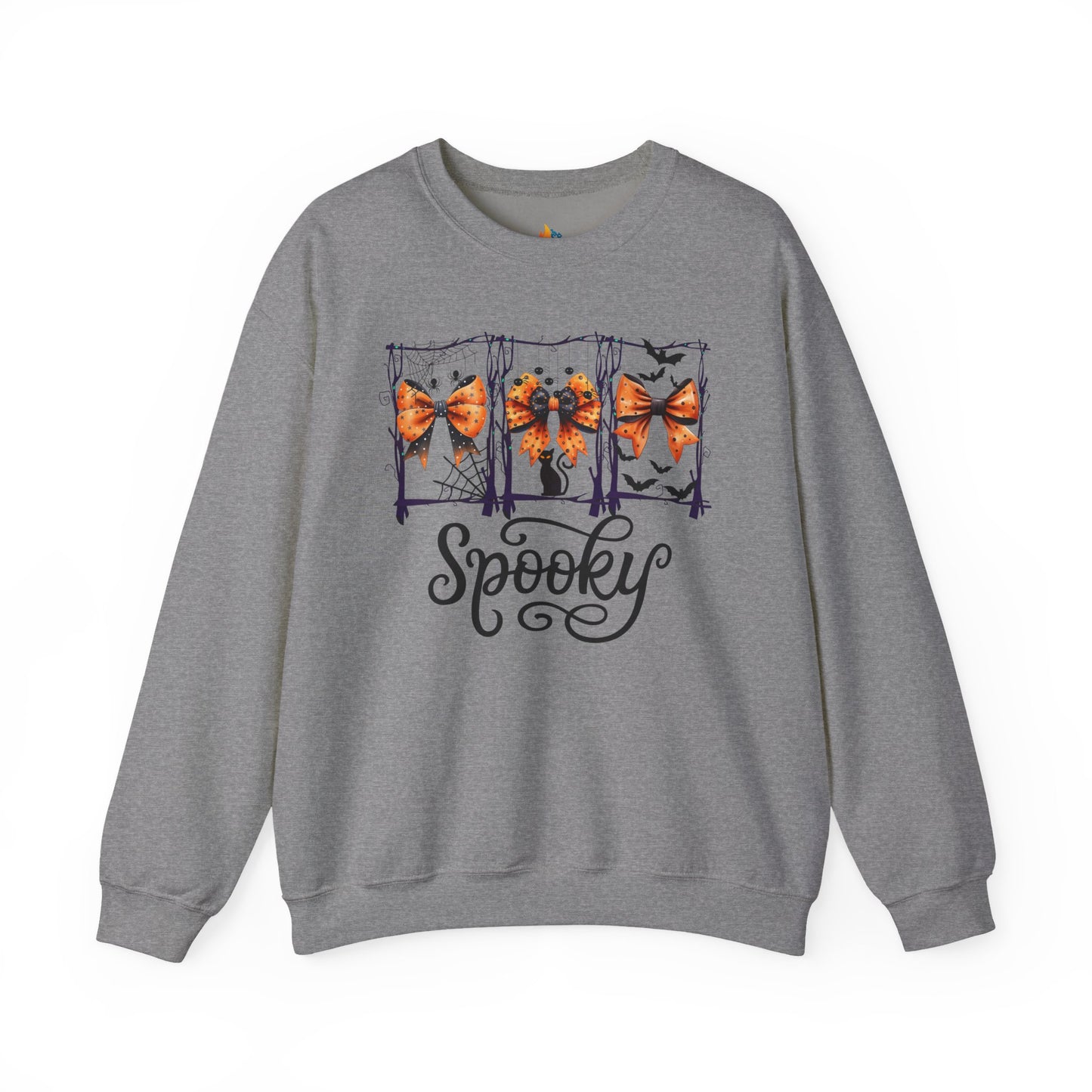 Spooky Halloween Sweatshirt, Unisex Crewneck, Funny Halloween Apparel, Spooky Season Outfit, Cozy Fall Gift, Spooky Cute, Retro Halloween Gift