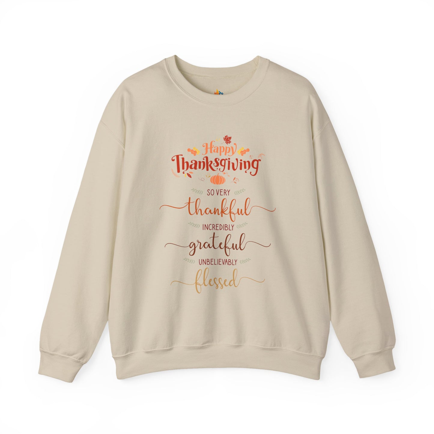 Happy Thanksgiving Sweatshirt, Unisex Crewneck, Fall Season Outfit, Cozy Fall Gift