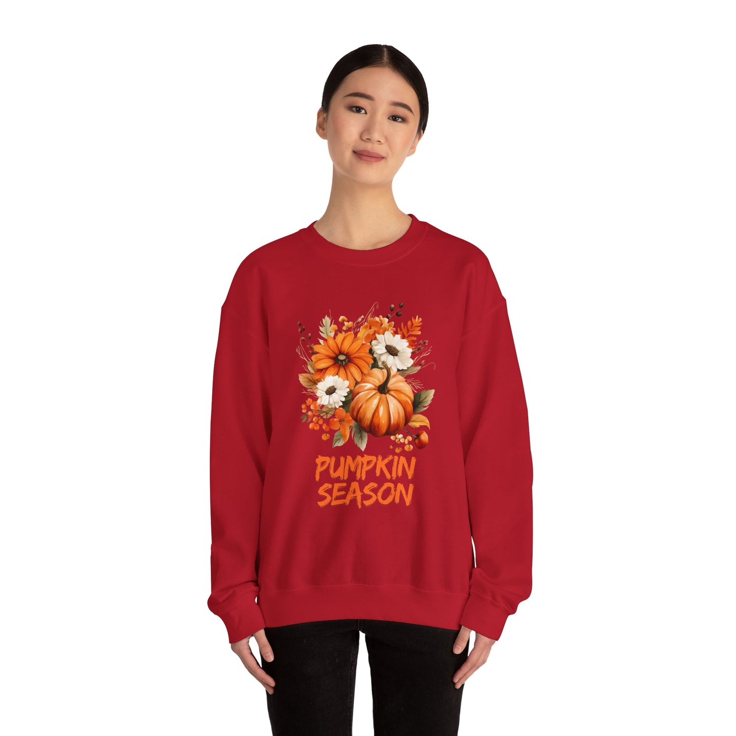 Pumpkin season Sweatshirt, Unisex Crewneck, Fall Season Outfit, Cozy Fall Gift