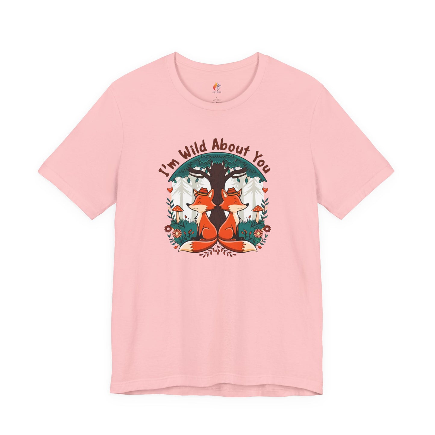 I'm Wild about you T-Shirt, Valentine’s Day T-shirt, Cute Valentine Shirt, Love Graphic Tee, Unisex Valentine Outfit, Gift for Him or Her, Romantic Holiday Tee