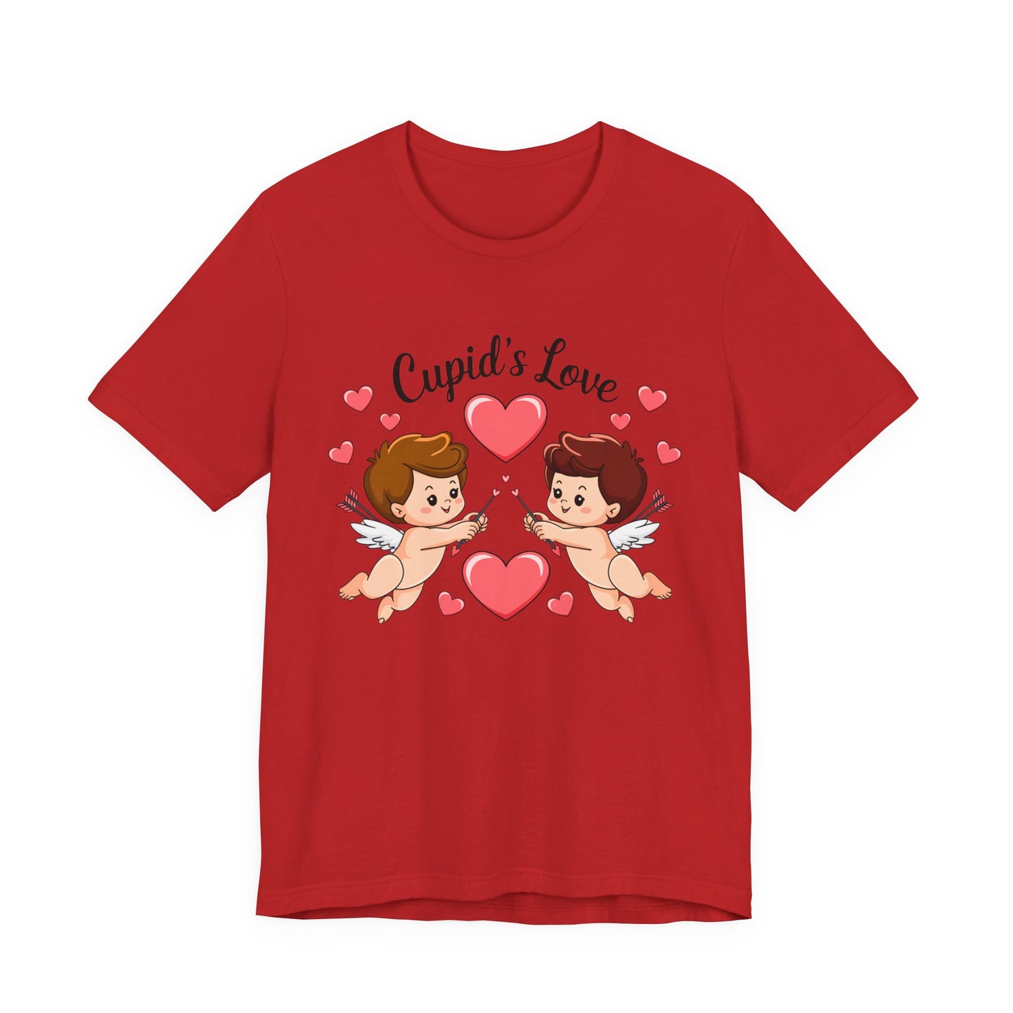 Cupid's Love T-Shirt, Valentine’s Day T-shirt, Cute Valentine Shirt, Love Graphic Tee, Unisex Valentine Outfit, Gift for Him or Her, Romantic Holiday Tee