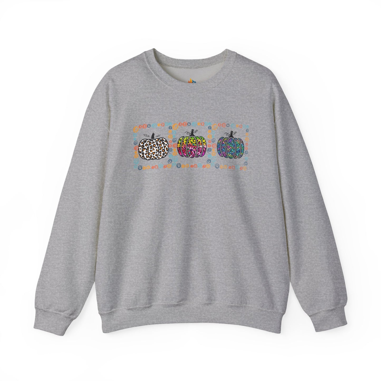 Pumpkin Sweatshirt, Unisex Crewneck, Fall Season Outfit, Cozy Fall Gift