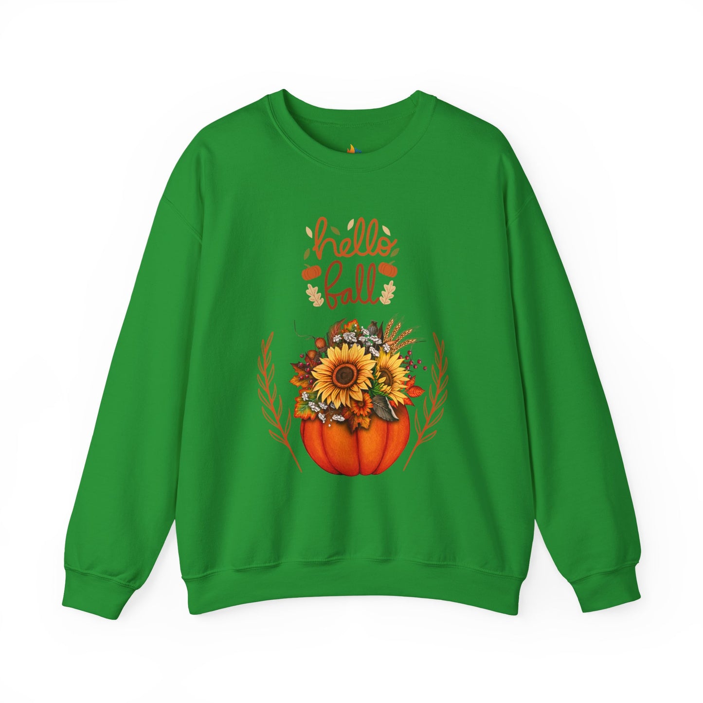 Hello Fall Sweatshirt, Unisex Crewneck, Fall Season Outfit, Cozy Fall Gift