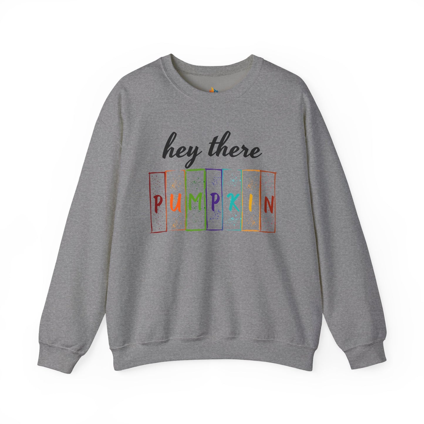 Hey There Pumpkin Sweatshirt, Unisex Crewneck, Fall Season Outfit, Halloween Gift, Cozy Fall Gift