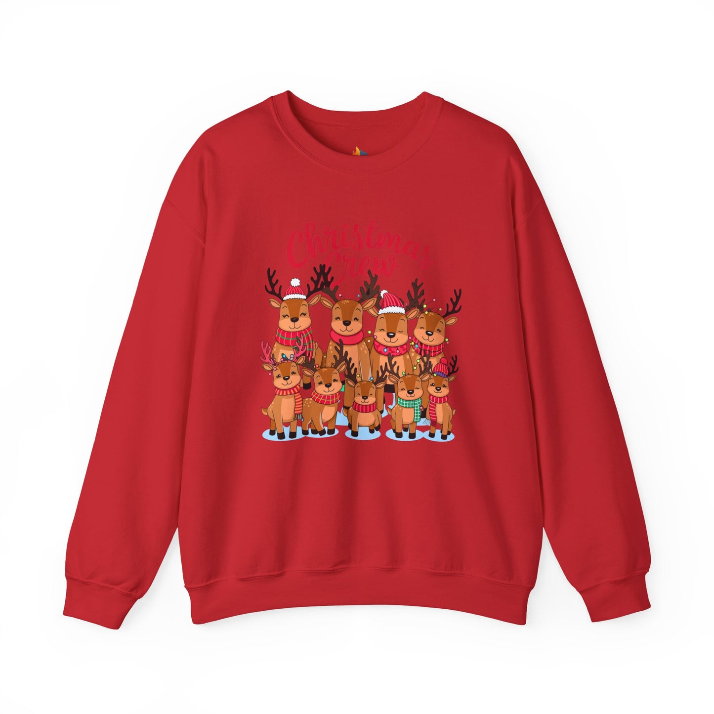Christmas Crew Sweatshirt, Unisex Crewneck, Holiday Season Outfit, Winter Sweatshirt