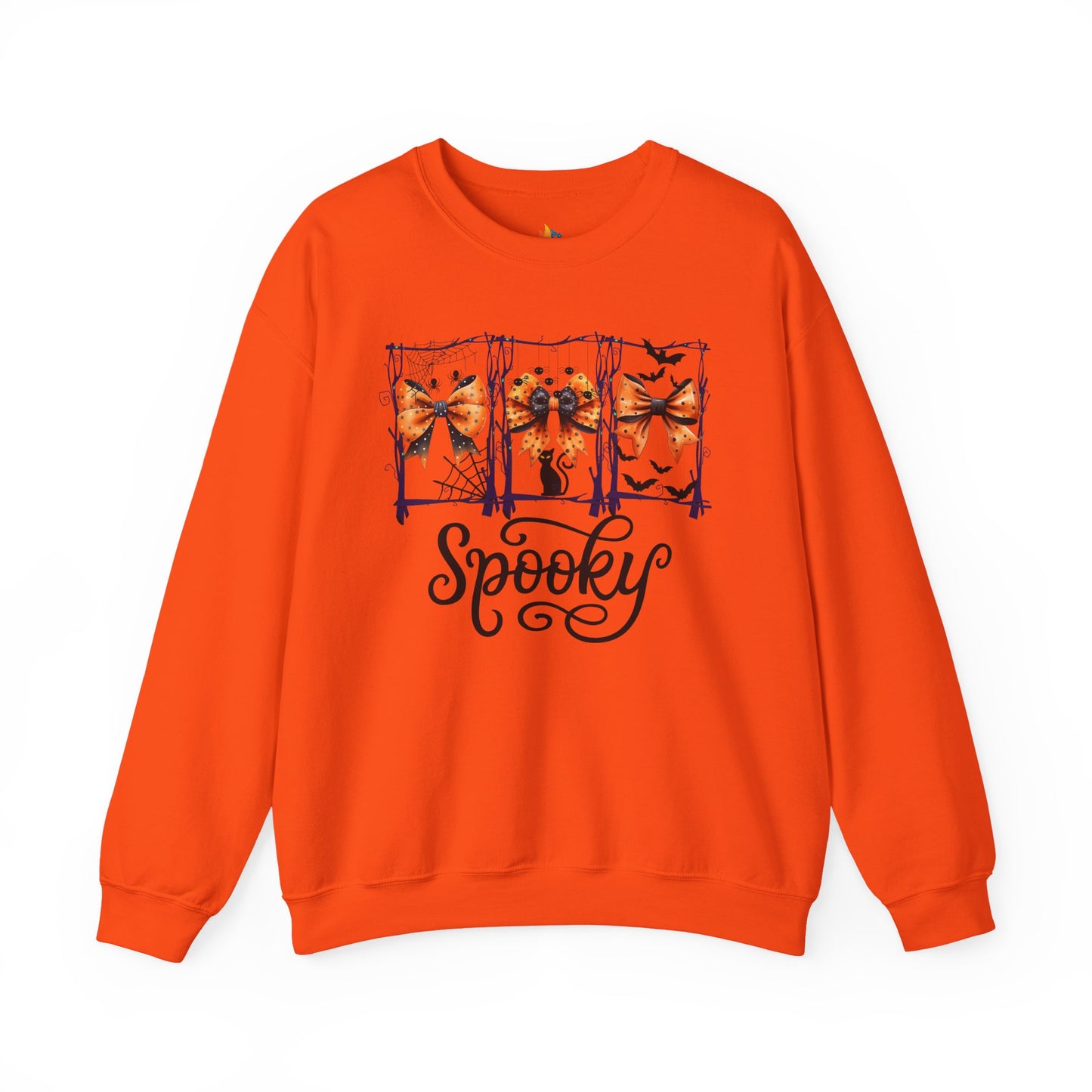 Spooky Halloween Sweatshirt, Unisex Crewneck, Funny Halloween Apparel, Spooky Season Outfit, Cozy Fall Gift, Spooky Cute, Retro Halloween Gift