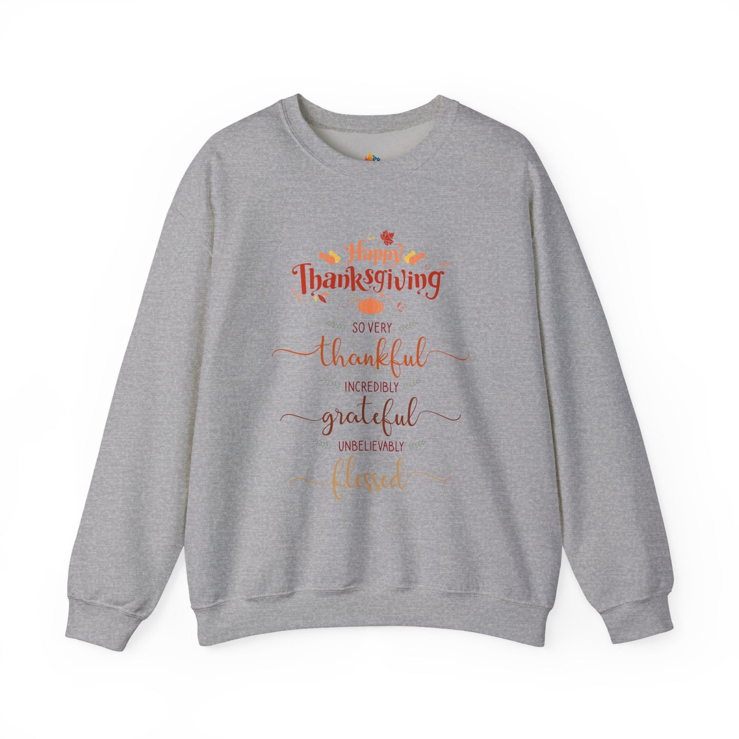 Happy Thanksgiving Sweatshirt, Unisex Crewneck, Fall Season Outfit, Cozy Fall Gift