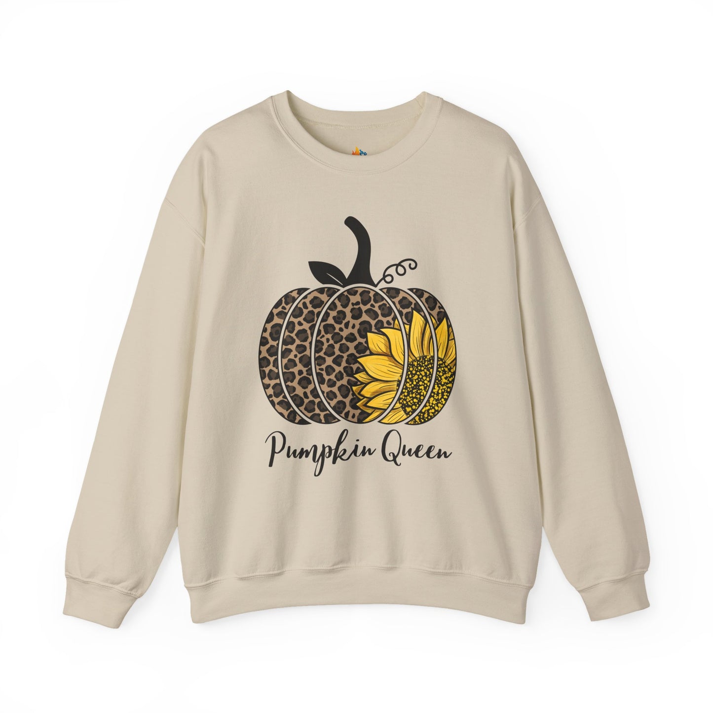 Pumpkin Queen Sweatshirt, Unisex Crewneck, Fall Season Outfit, Cozy Fall Gift