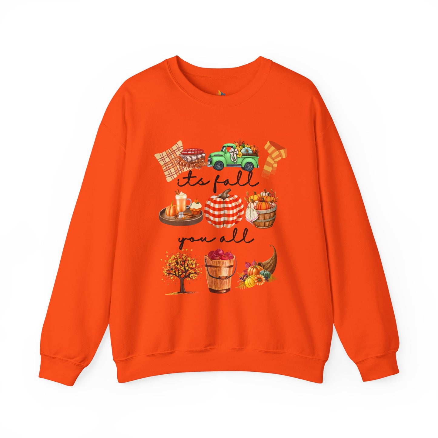 Its Fall Y'all Sweatshirt, Unisex Crewneck, Funny Fall Apparel, Cozy Fall Gift