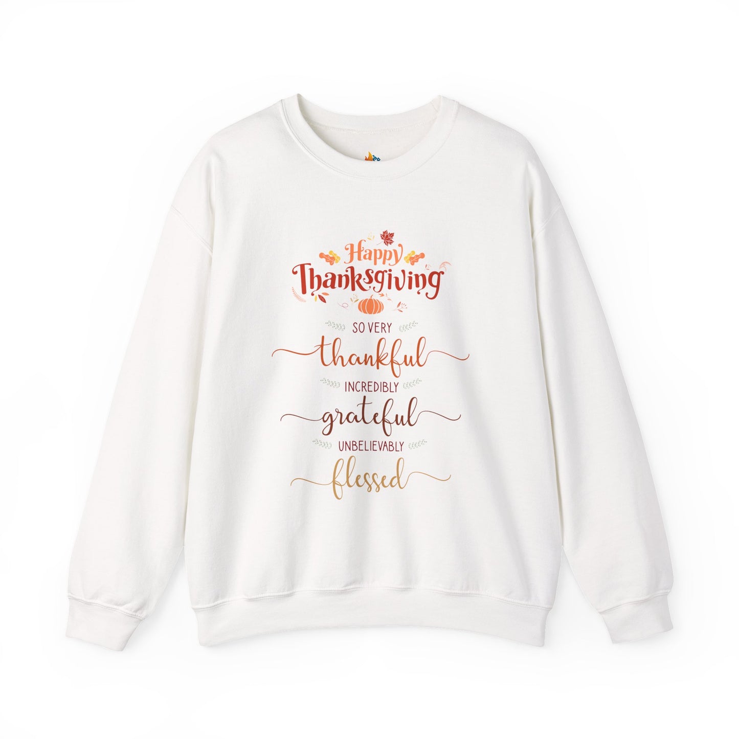 Happy Thanksgiving Sweatshirt, Unisex Crewneck, Fall Season Outfit, Cozy Fall Gift