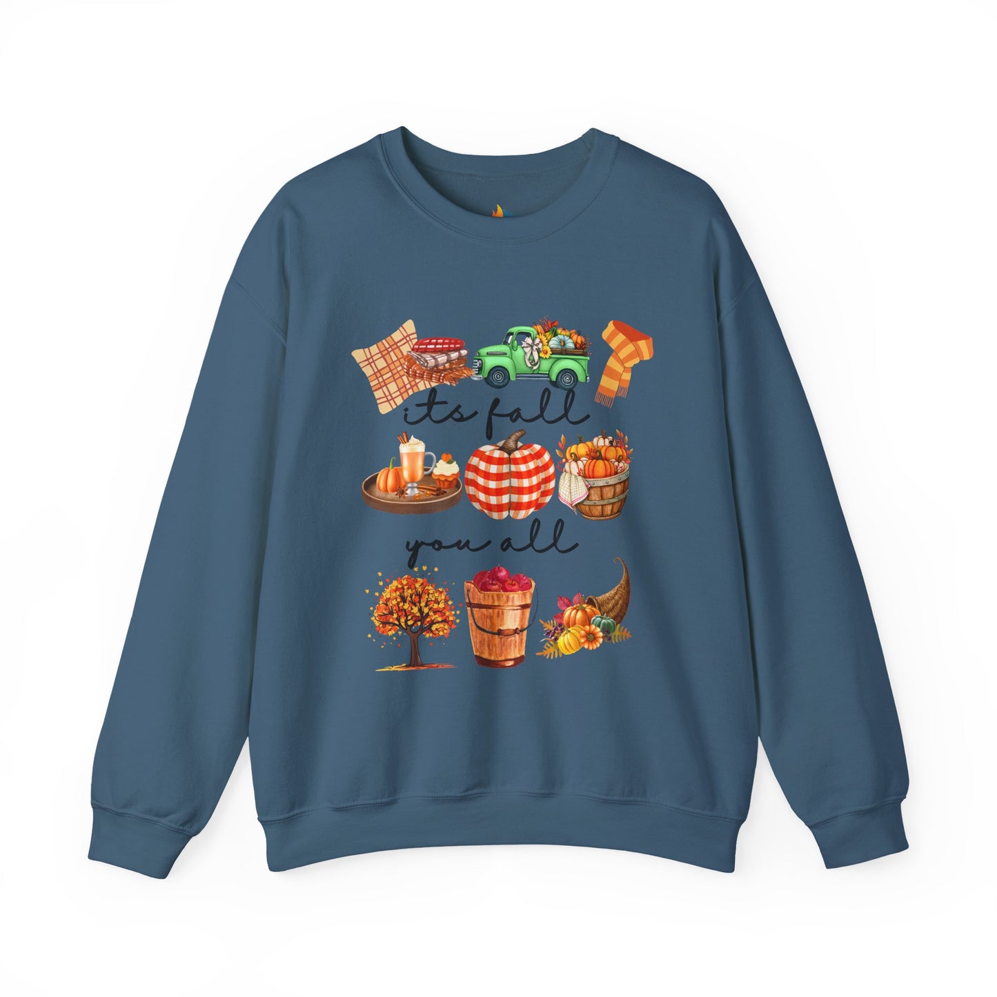 Its Fall Y'all Sweatshirt, Unisex Crewneck, Funny Fall Apparel, Cozy Fall Gift