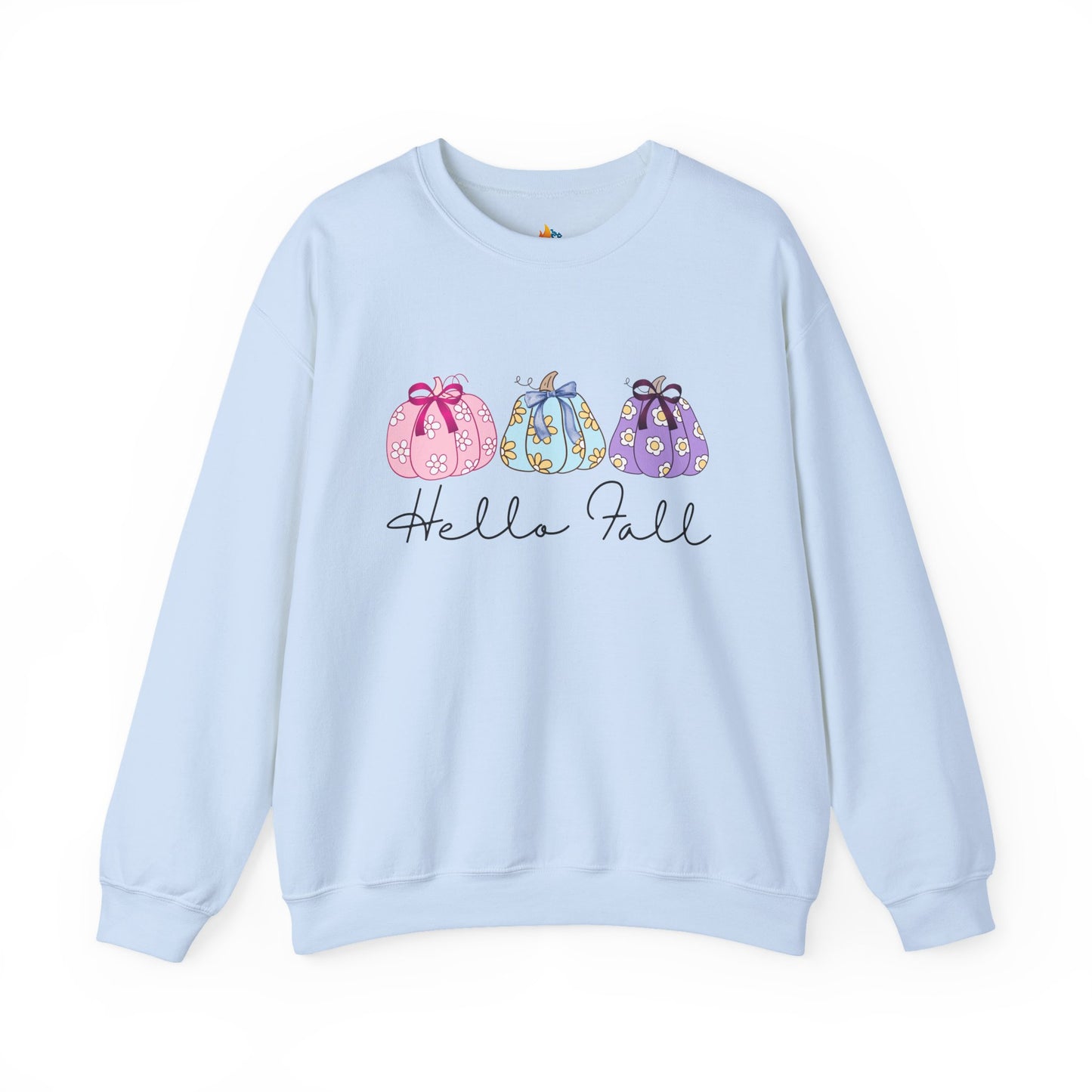 Hello Fall Sweatshirt, Unisex Crewneck, Fall Season Outfit, Cozy Fall Gift