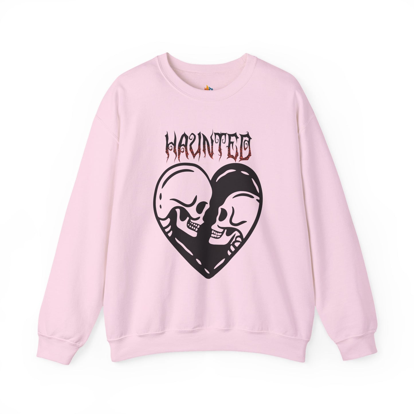 Haunted Sweatshirt, Unisex Crewneck, Fall Season Outfit, Cozy Fall Gift, Halloween Gift