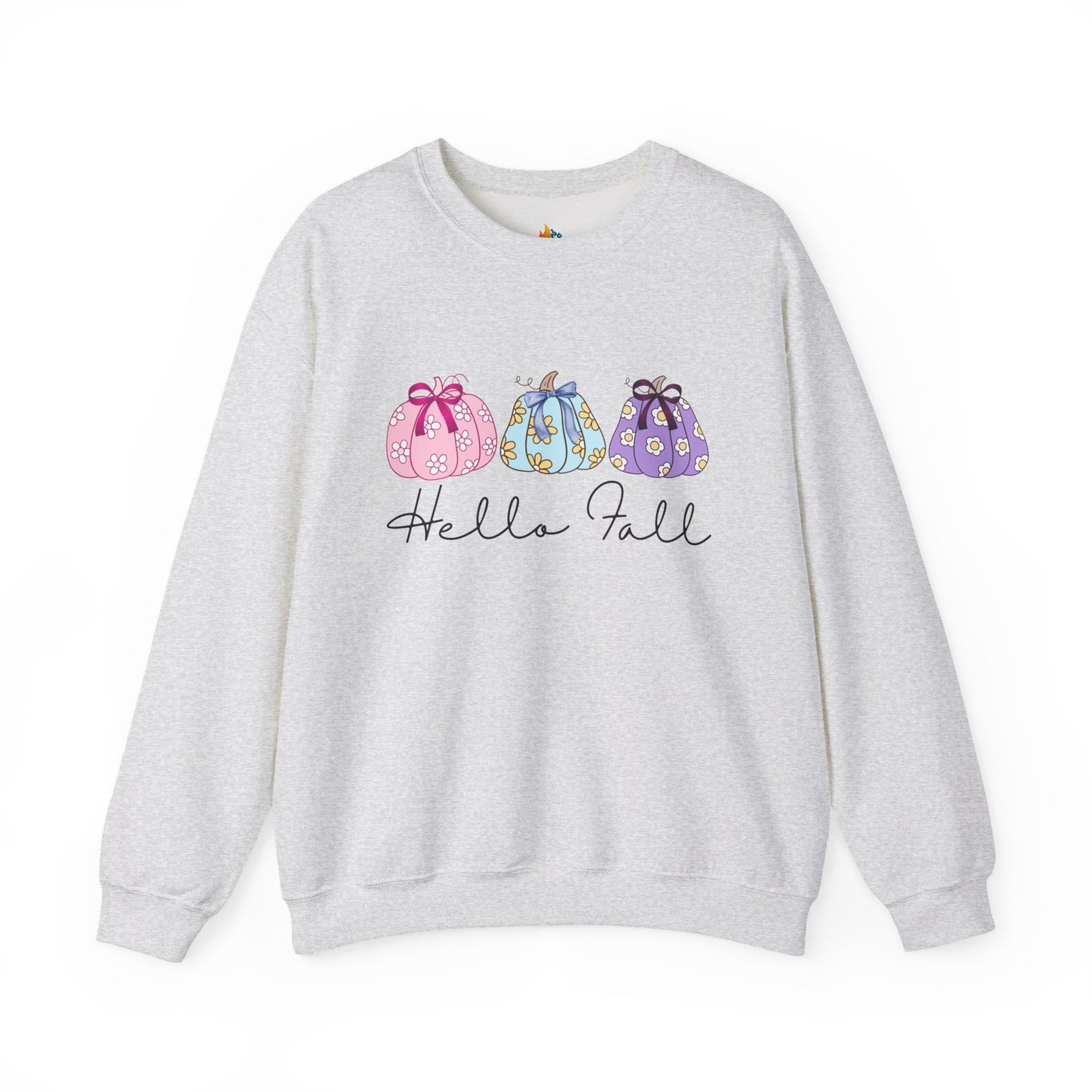 Hello Fall Sweatshirt, Unisex Crewneck, Fall Season Outfit, Cozy Fall Gift