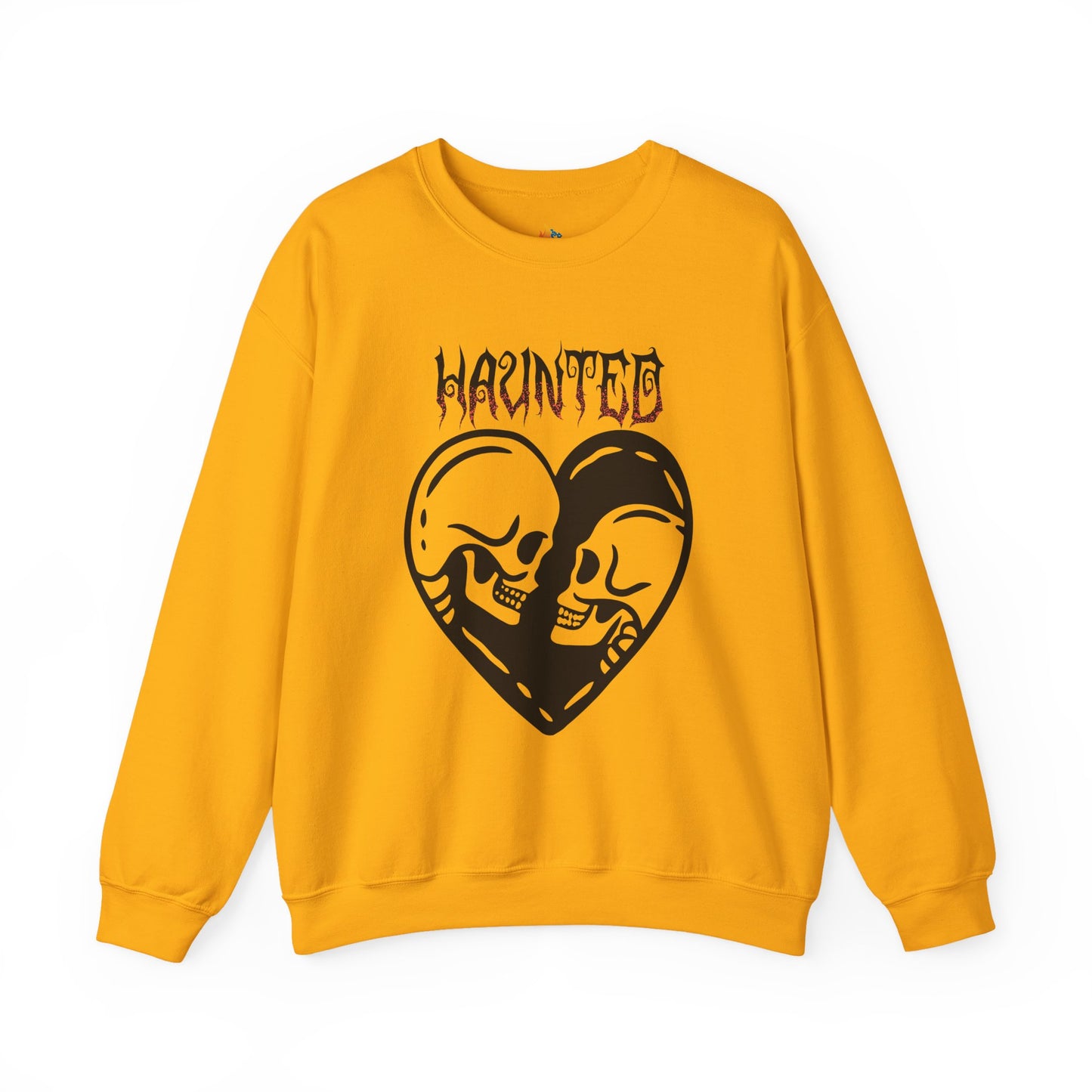 Haunted Sweatshirt, Unisex Crewneck, Fall Season Outfit, Cozy Fall Gift, Halloween Gift