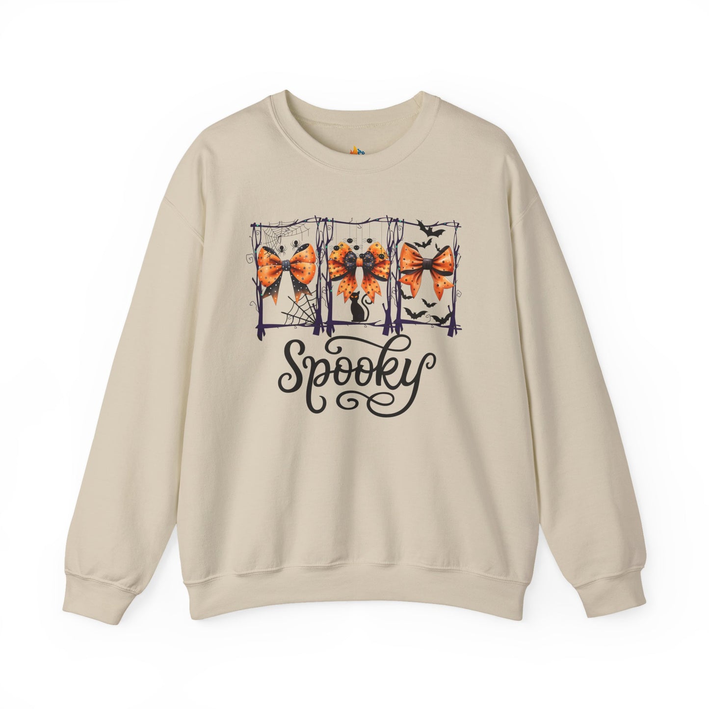 Spooky Halloween Sweatshirt, Unisex Crewneck, Funny Halloween Apparel, Spooky Season Outfit, Cozy Fall Gift, Spooky Cute, Retro Halloween Gift
