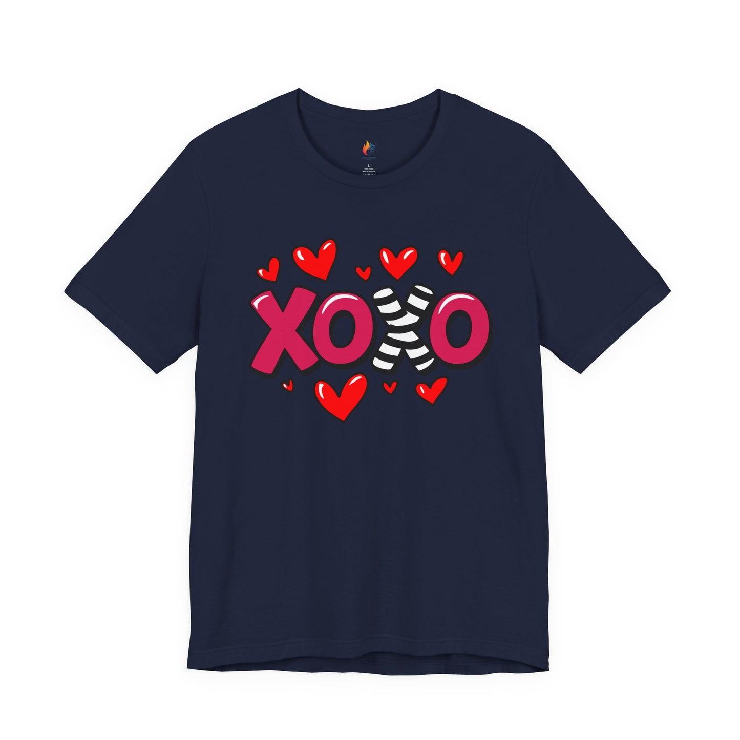 XOXO T-Shirt, Valentine’s Day T-shirt, Cute Valentine Shirt, Love Graphic Tee, Unisex Valentine Outfit, Gift for Him or Her, Romantic Holiday Tee