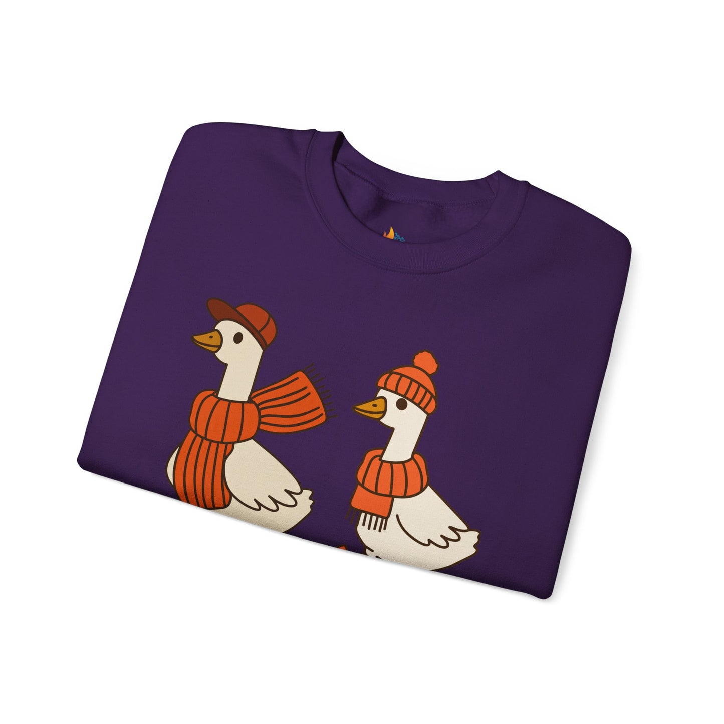 Silly goose vibes Sweatshirt, Unisex Crewneck, Funny Fall Apparel, Cozy Fall Gift