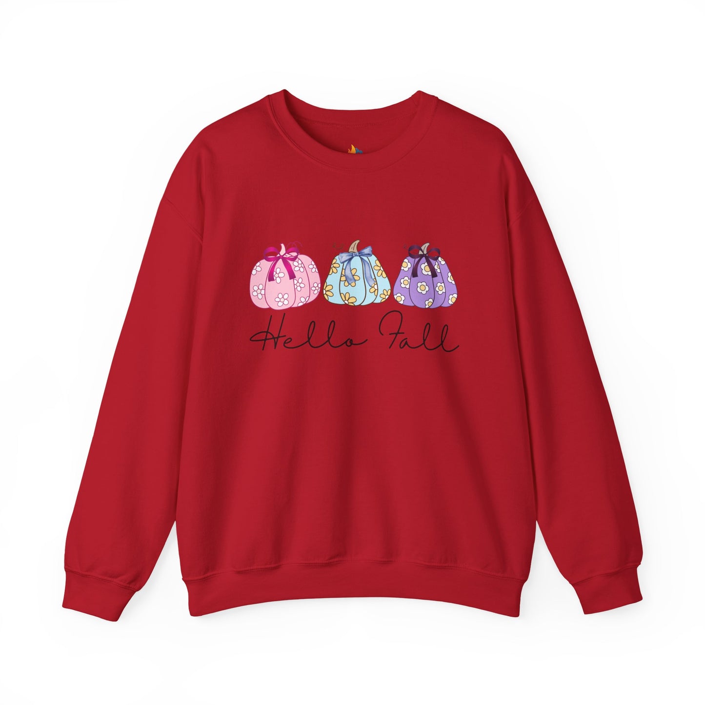 Hello Fall Sweatshirt, Unisex Crewneck, Fall Season Outfit, Cozy Fall Gift