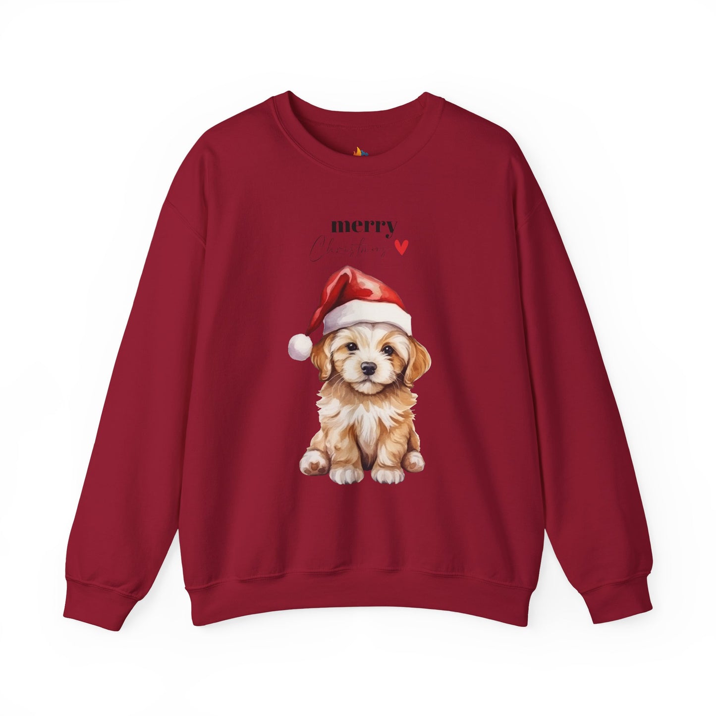 Dog lover, Christmas Sweatshirt, Unisex Crewneck, Holiday Season Outfit, Winter Sweatshirt