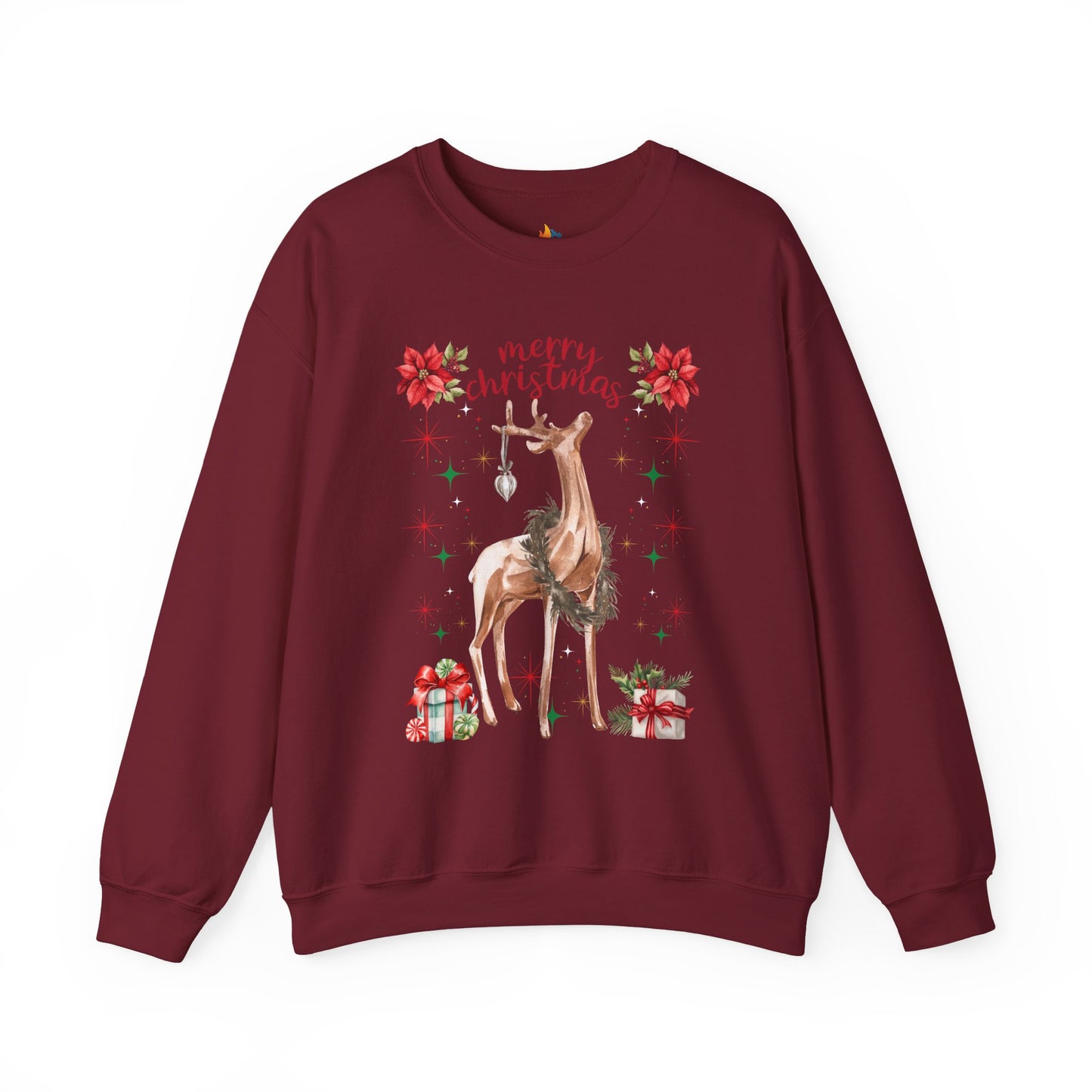 Merry Christmas Sweatshirt, Unisex Crewneck, Holiday Season Outfit, Winter Sweatshirt