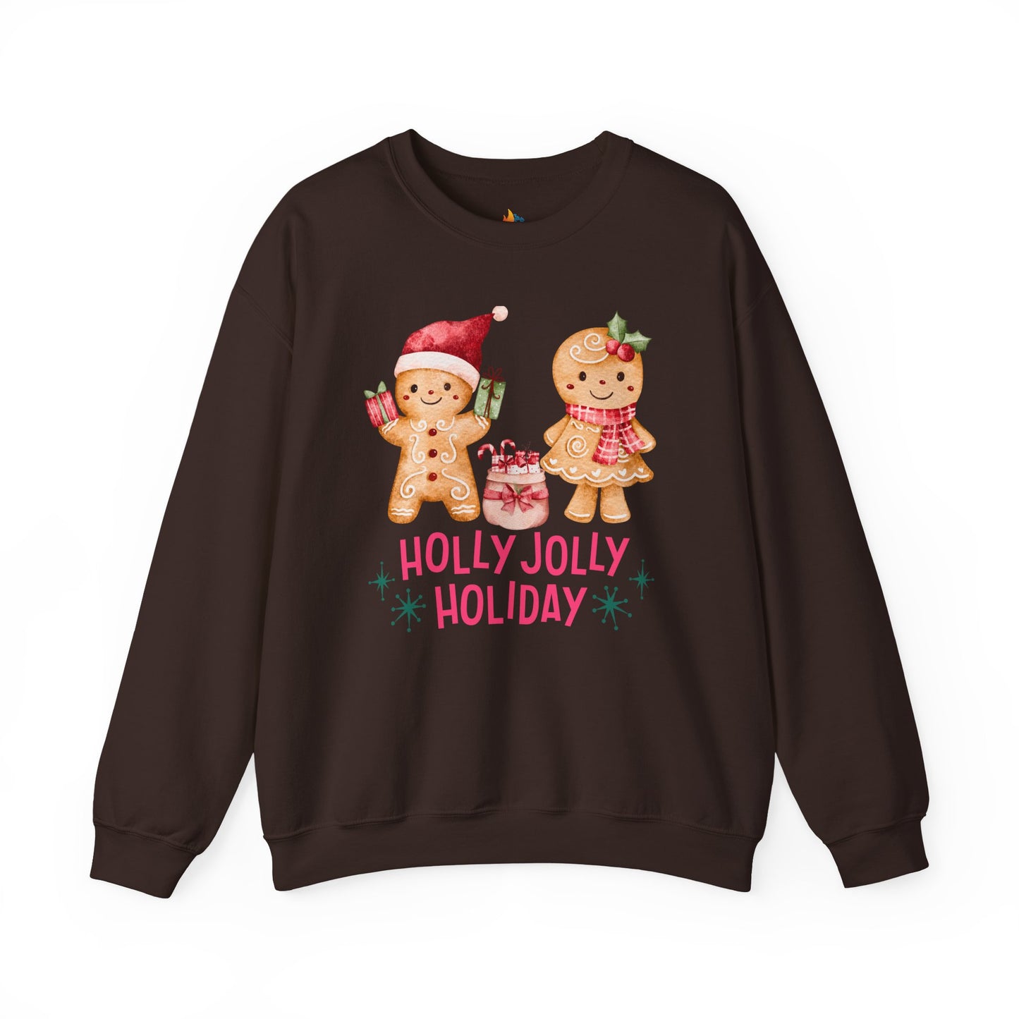 Holly Jolly Holiday, Christmas Sweatshirt, Unisex Crewneck, Holiday Season Outfit, Winter Sweatshirt