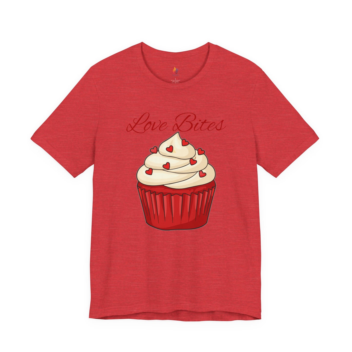 Love Bites T-Shirt, Valentine’s Day T-shirt, Cute Valentine Shirt, Love Graphic Tee, Unisex Valentine Outfit, Gift for Him or Her, Romantic Holiday Tee