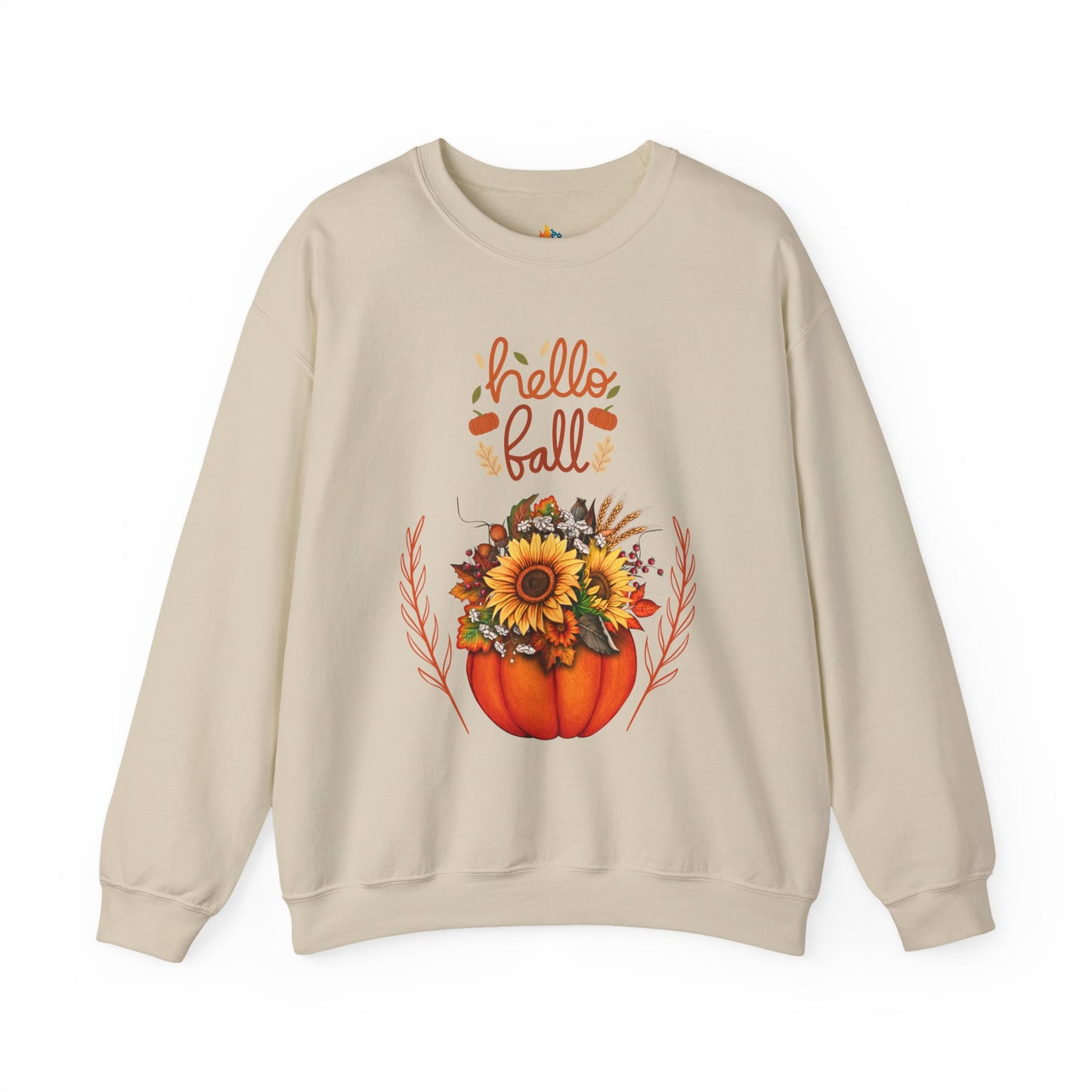 Hello Fall Sweatshirt, Unisex Crewneck, Fall Season Outfit, Cozy Fall Gift