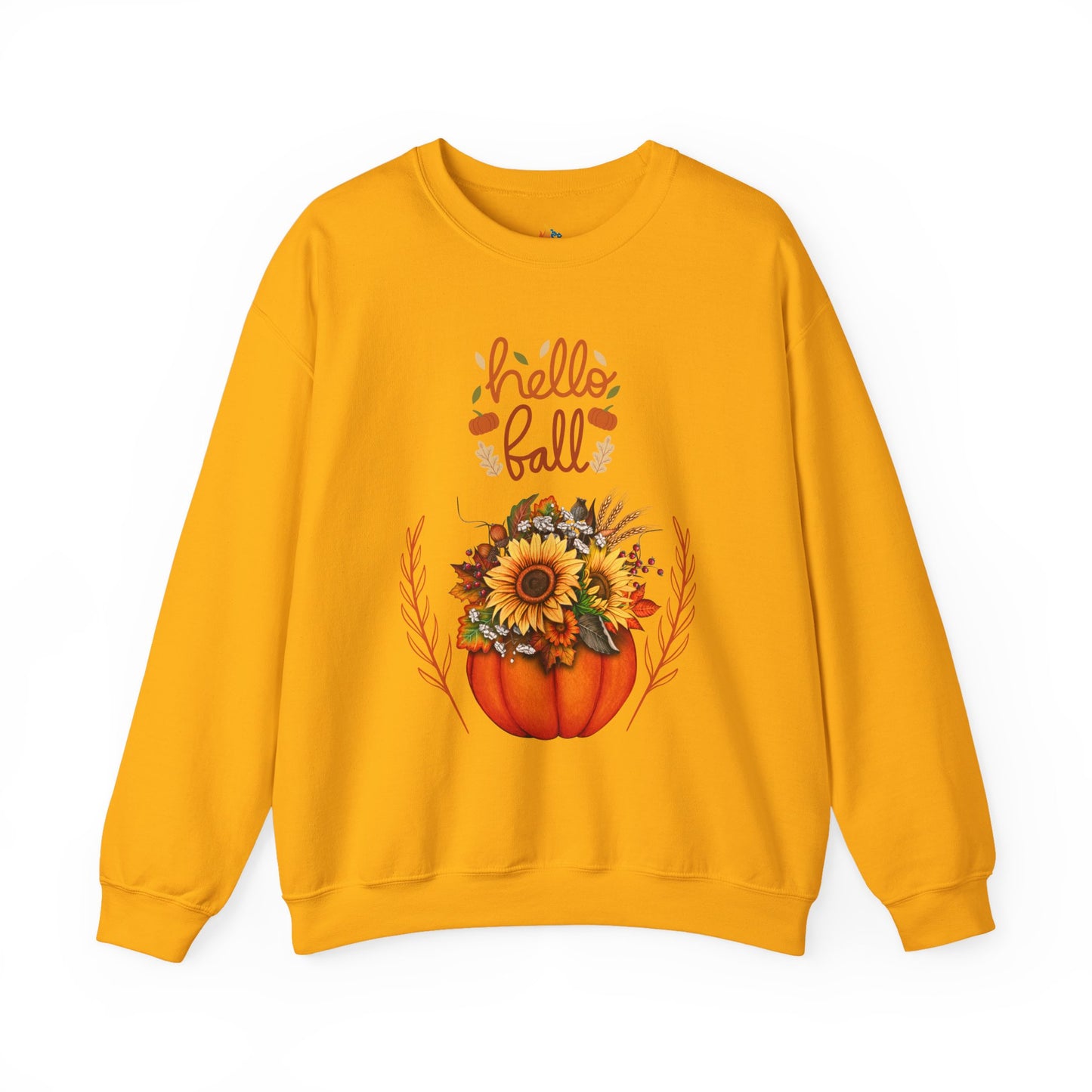 Hello Fall Sweatshirt, Unisex Crewneck, Fall Season Outfit, Cozy Fall Gift