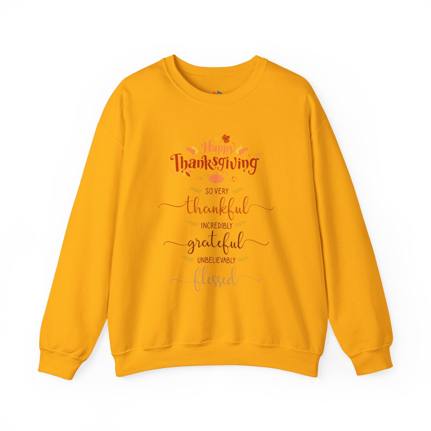 Happy Thanksgiving Sweatshirt, Unisex Crewneck, Fall Season Outfit, Cozy Fall Gift