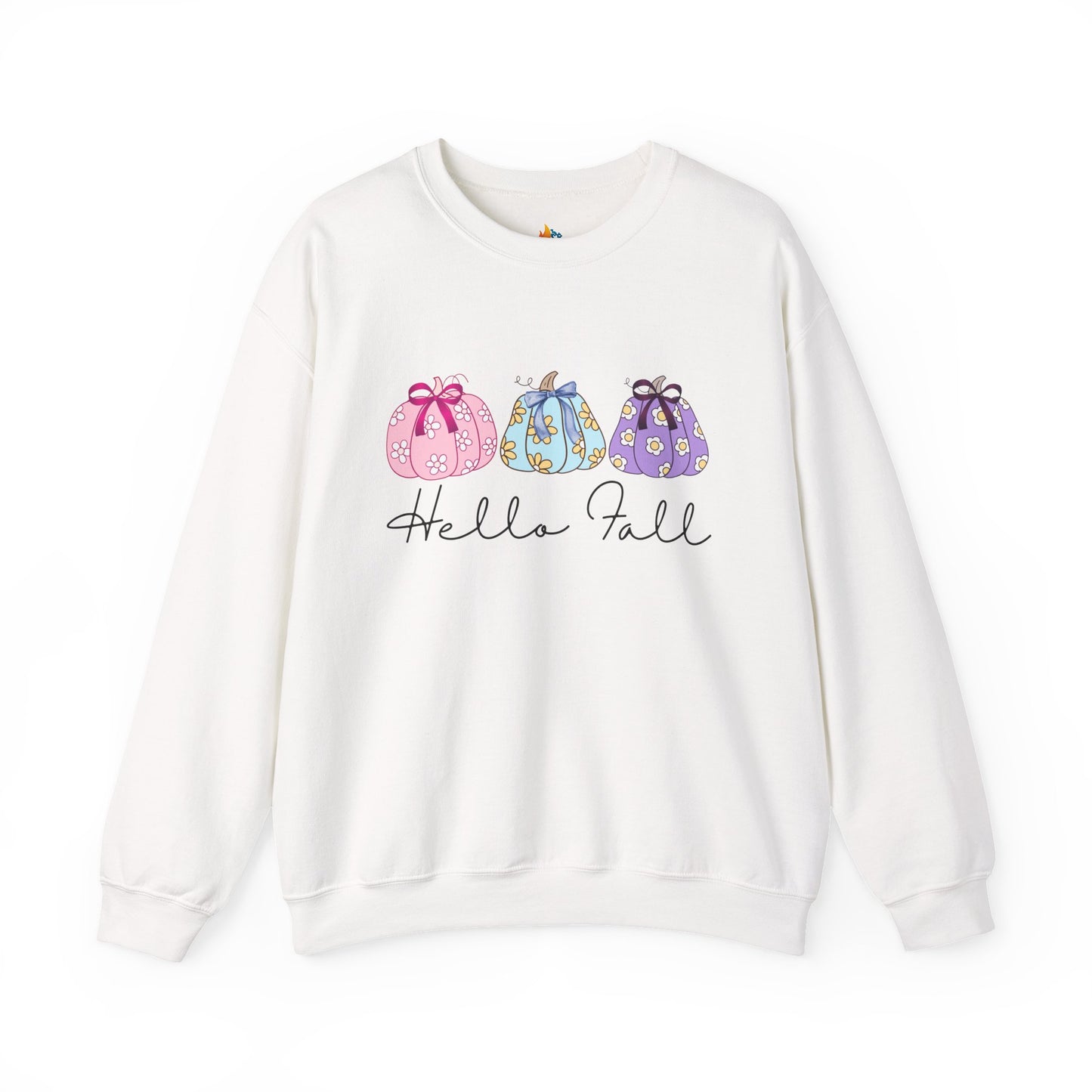 Hello Fall Sweatshirt, Unisex Crewneck, Fall Season Outfit, Cozy Fall Gift