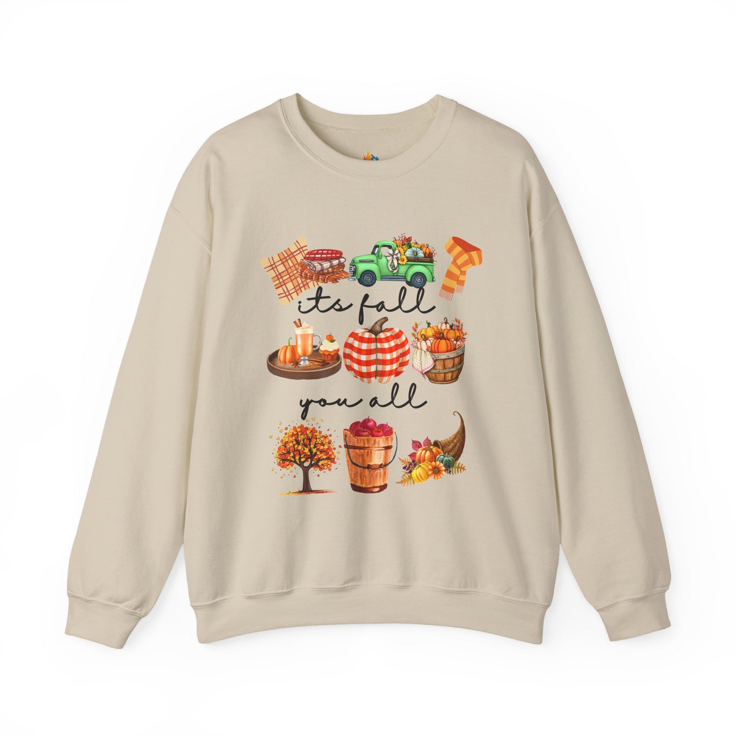 Its Fall Y'all Sweatshirt, Unisex Crewneck, Funny Fall Apparel, Cozy Fall Gift