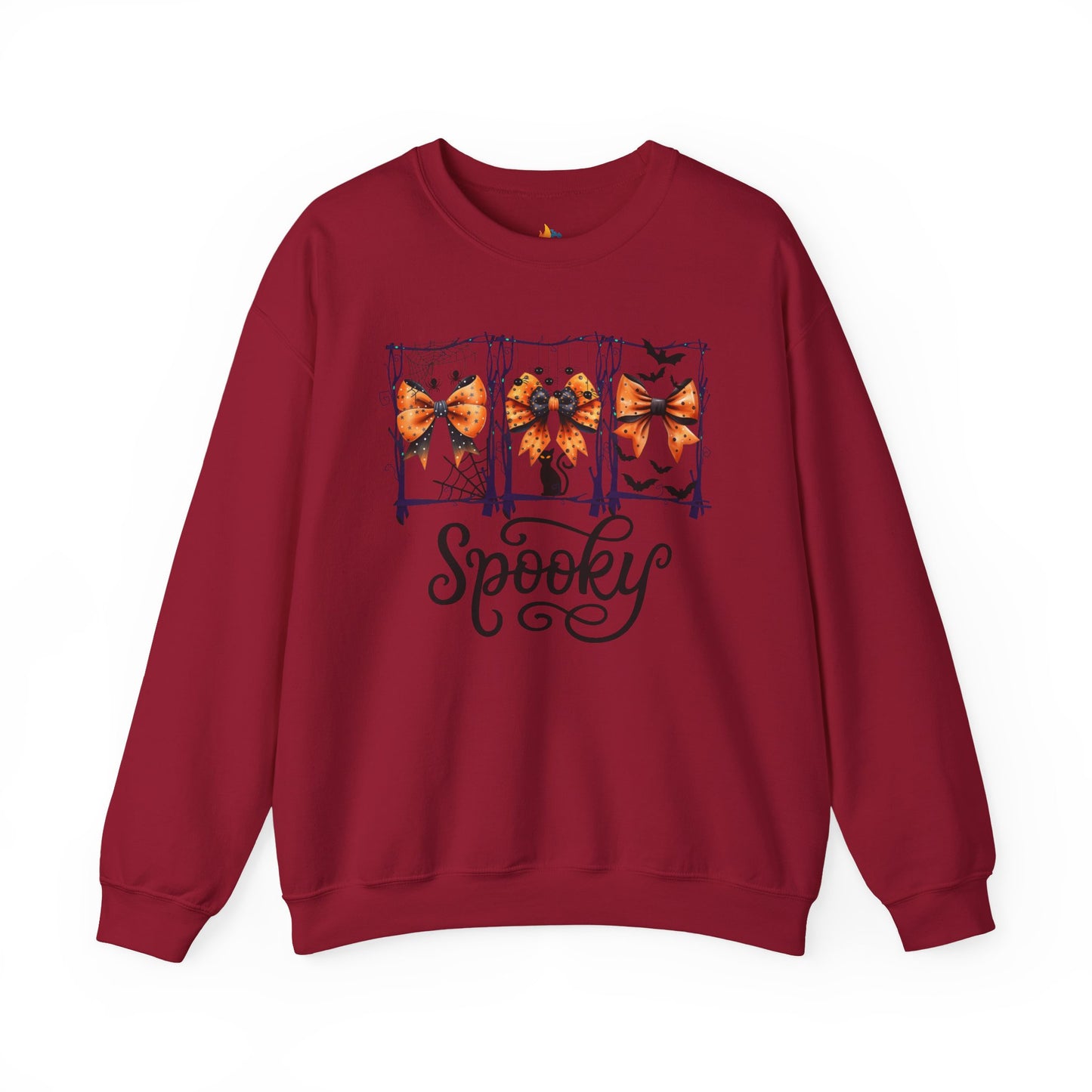 Spooky Halloween Sweatshirt, Unisex Crewneck, Funny Halloween Apparel, Spooky Season Outfit, Cozy Fall Gift, Spooky Cute, Retro Halloween Gift