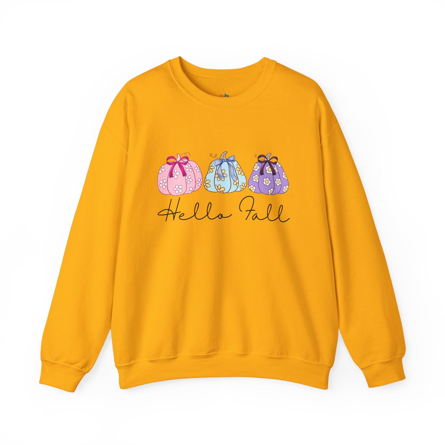 Hello Fall Sweatshirt, Unisex Crewneck, Fall Season Outfit, Cozy Fall Gift