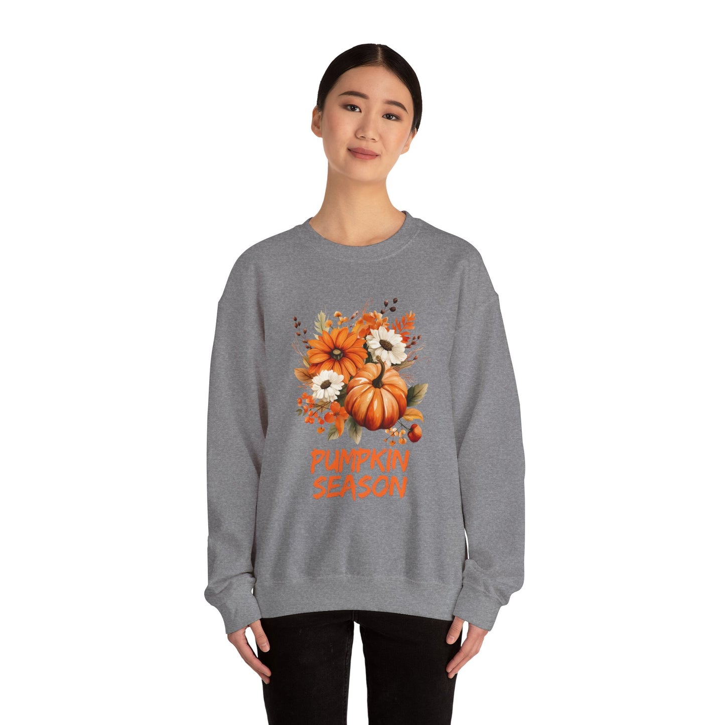 Pumpkin season Sweatshirt, Unisex Crewneck, Fall Season Outfit, Cozy Fall Gift