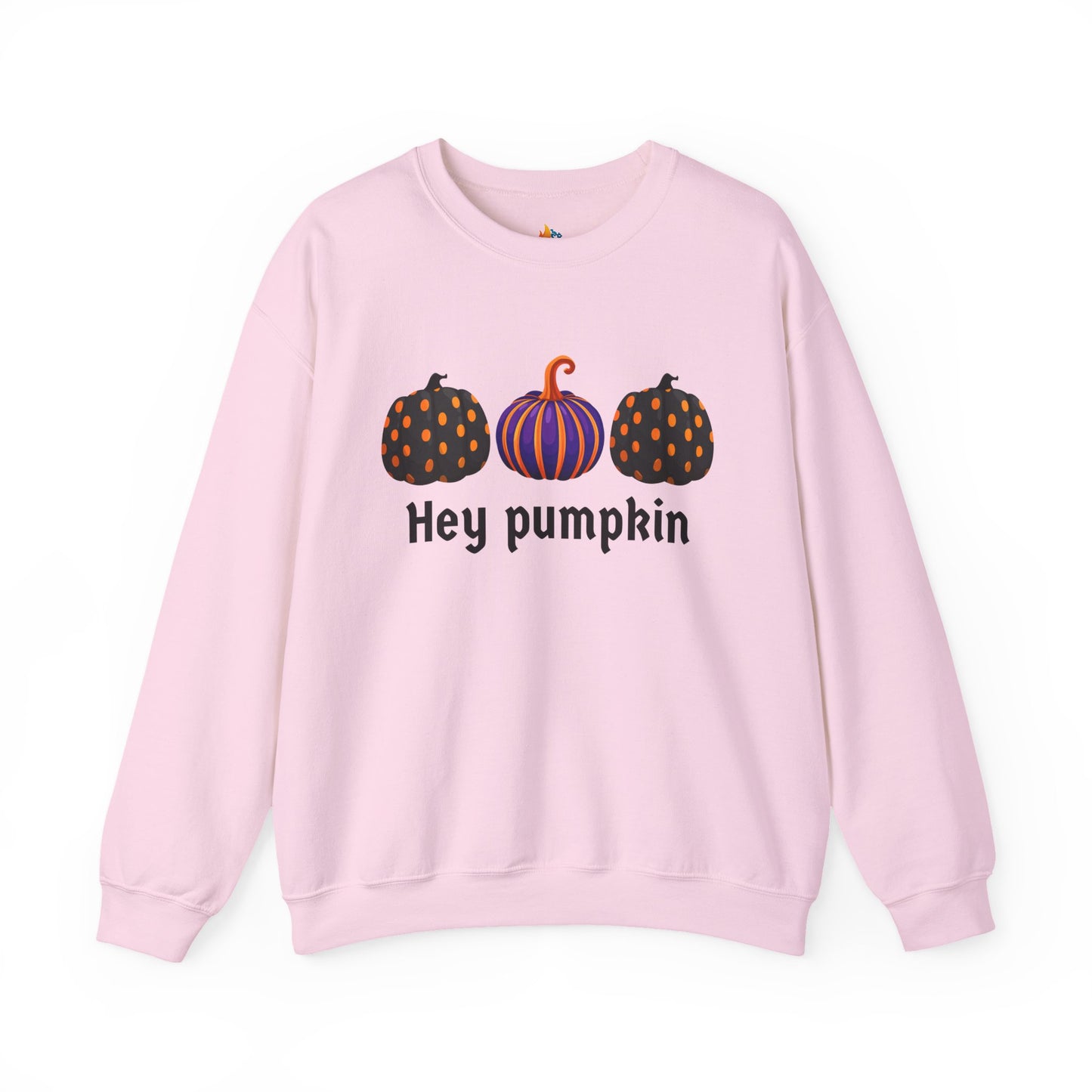 Hey Pumpkin Sweatshirt, Unisex Crewneck, Fall Season Outfit, Halloween Gift, Cozy Fall Gift