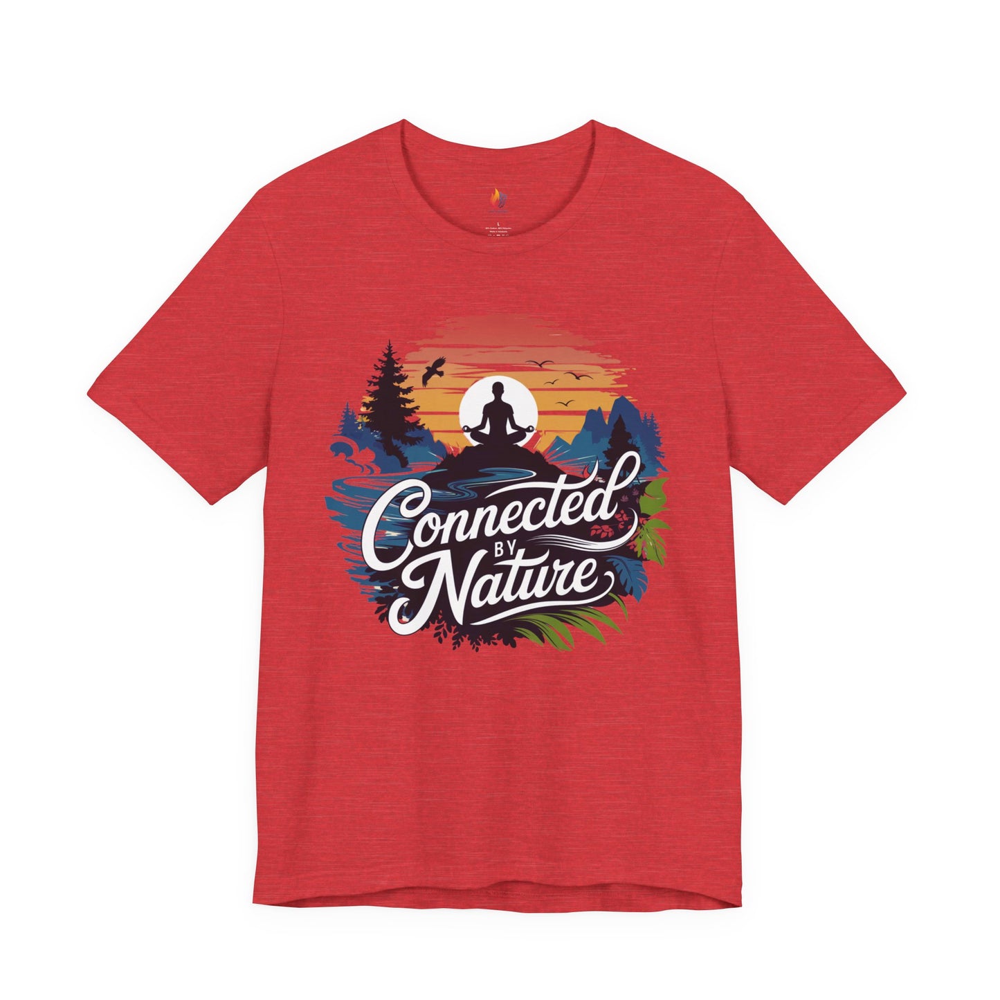 Connected by Nature T-Shirt, Graphic Tee, Gift for Nature lovers, Womens Nature Tee,Mens Nature Tee, Environmentalist Tee, Gifts for Campers