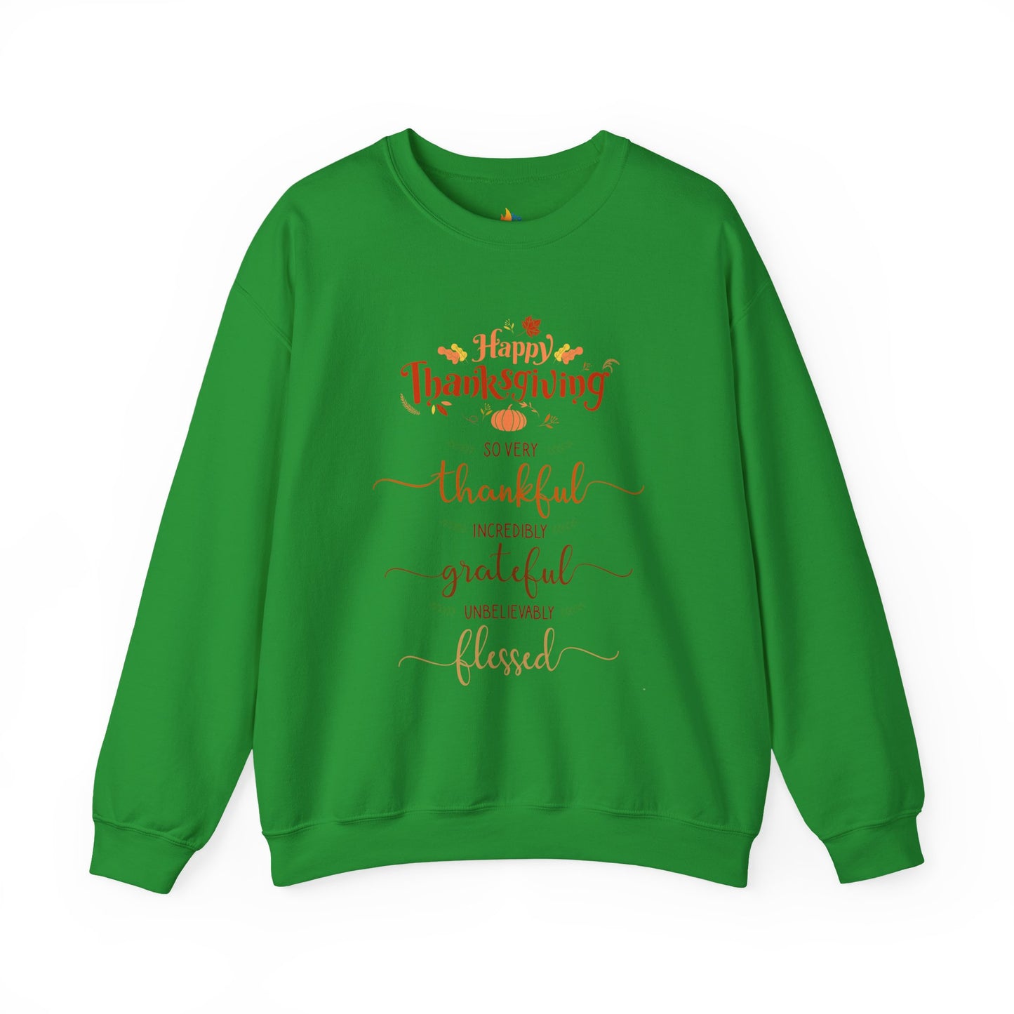 Happy Thanksgiving Sweatshirt, Unisex Crewneck, Fall Season Outfit, Cozy Fall Gift