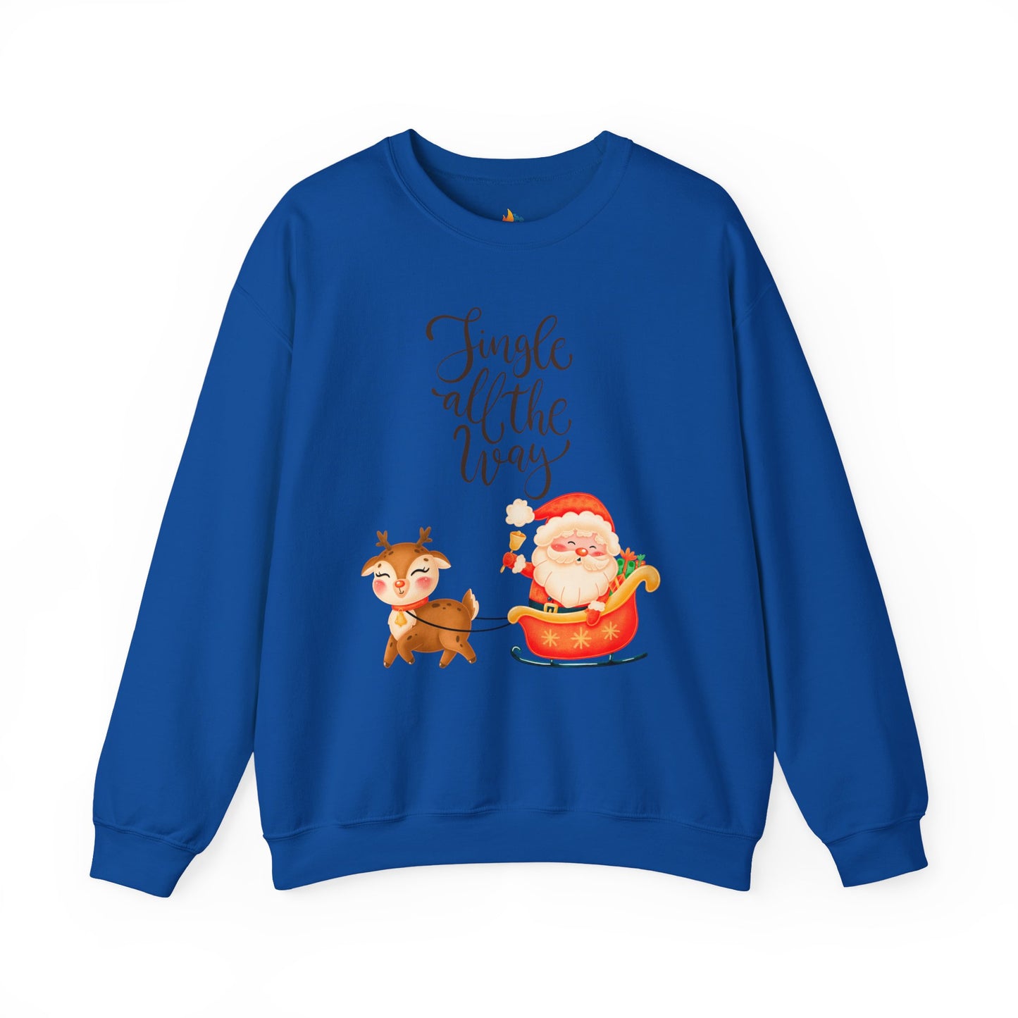 Jingle all the way, Christmas Sweatshirt, Unisex Crewneck, Holiday Season Outfit, Winter Sweatshirt