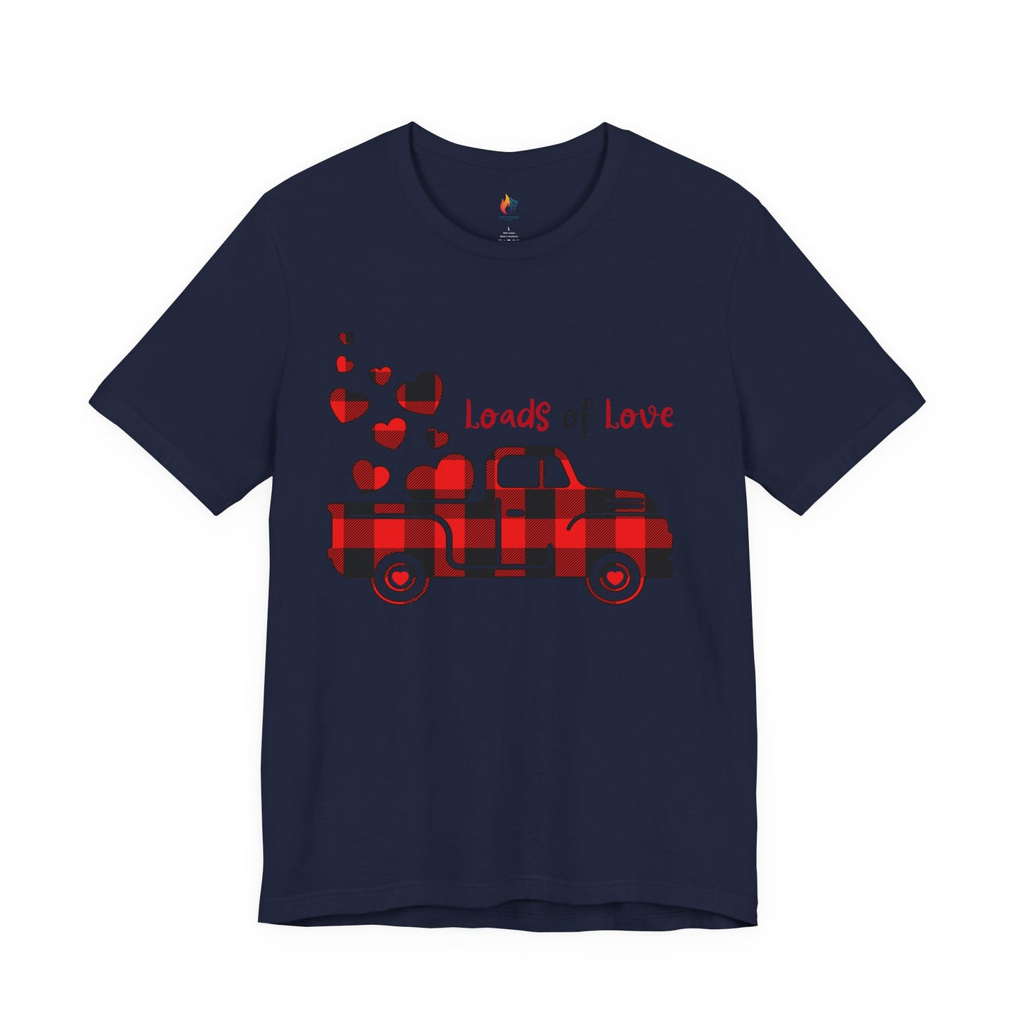 Loads of Love T-Shirt, Valentine’s Day T-shirt, Cute Valentine Shirt, Love Graphic Tee, Unisex Valentine Outfit, Gift for Him or Her, Romantic Holiday Tee