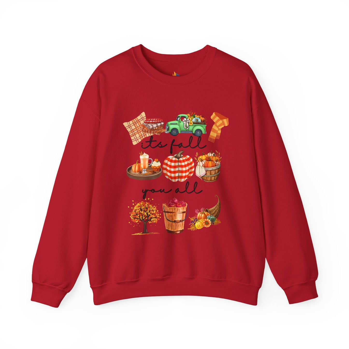 Its Fall Y'all Sweatshirt, Unisex Crewneck, Funny Fall Apparel, Cozy Fall Gift
