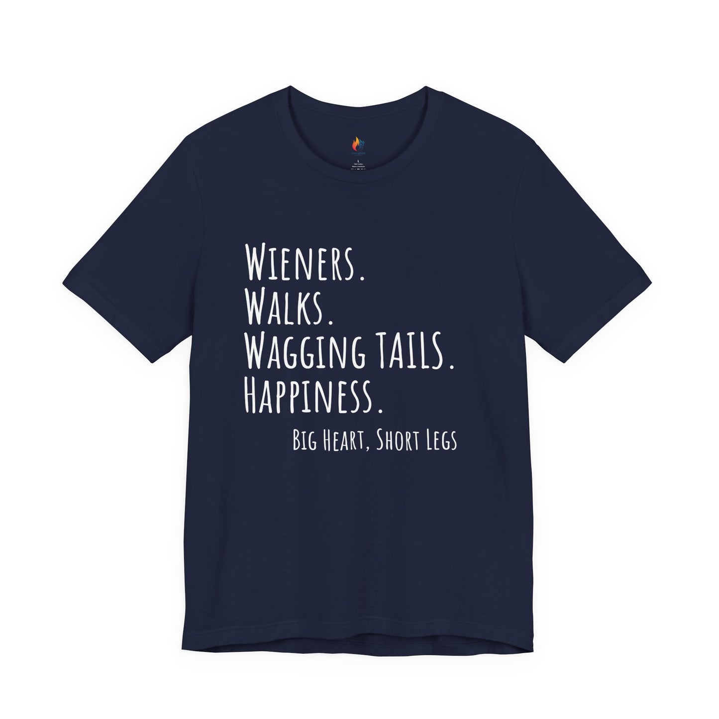 Wieners, Wagging Tails, Pet Dog T-Shirt, Funny Dog Lover Shirt, Pet Owner Quote Tee