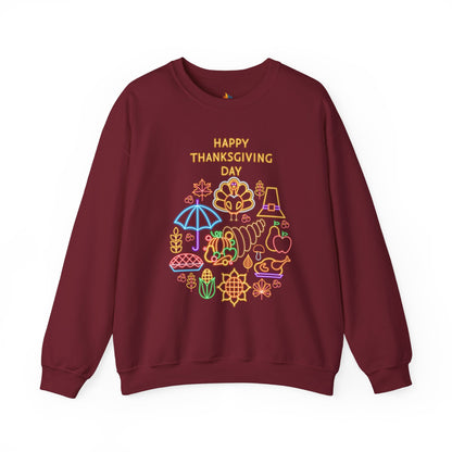 Thanksgiving Sweatshirt, Unisex Crewneck, Fall Season Outfit, Cozy Fall Gift